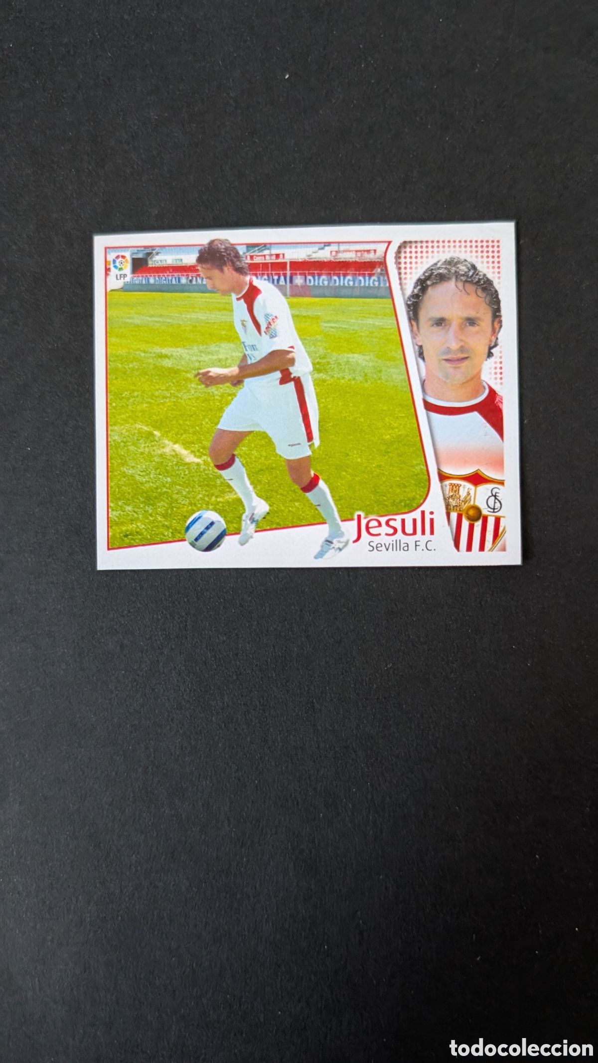 Cartes &agrave; collectionner de Football: JESULI SEVILLA FICHAJE 32 LIGA ESTE 2004/05 04 05 RECORTADO