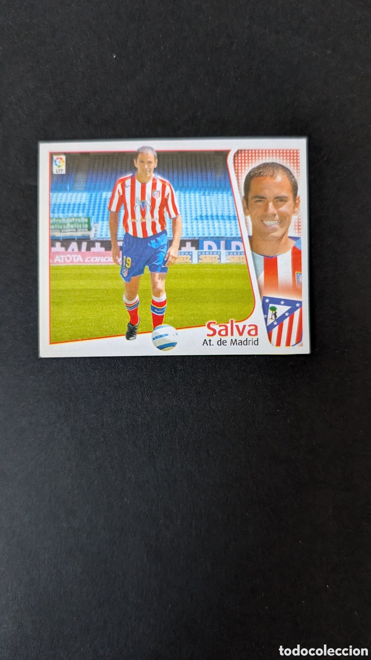 Cartes &agrave; collectionner de Football: SALVA ATLETICO MADRID FICHAJE 34 LIGA ESTE 2004/05 04 05 RECORTADO