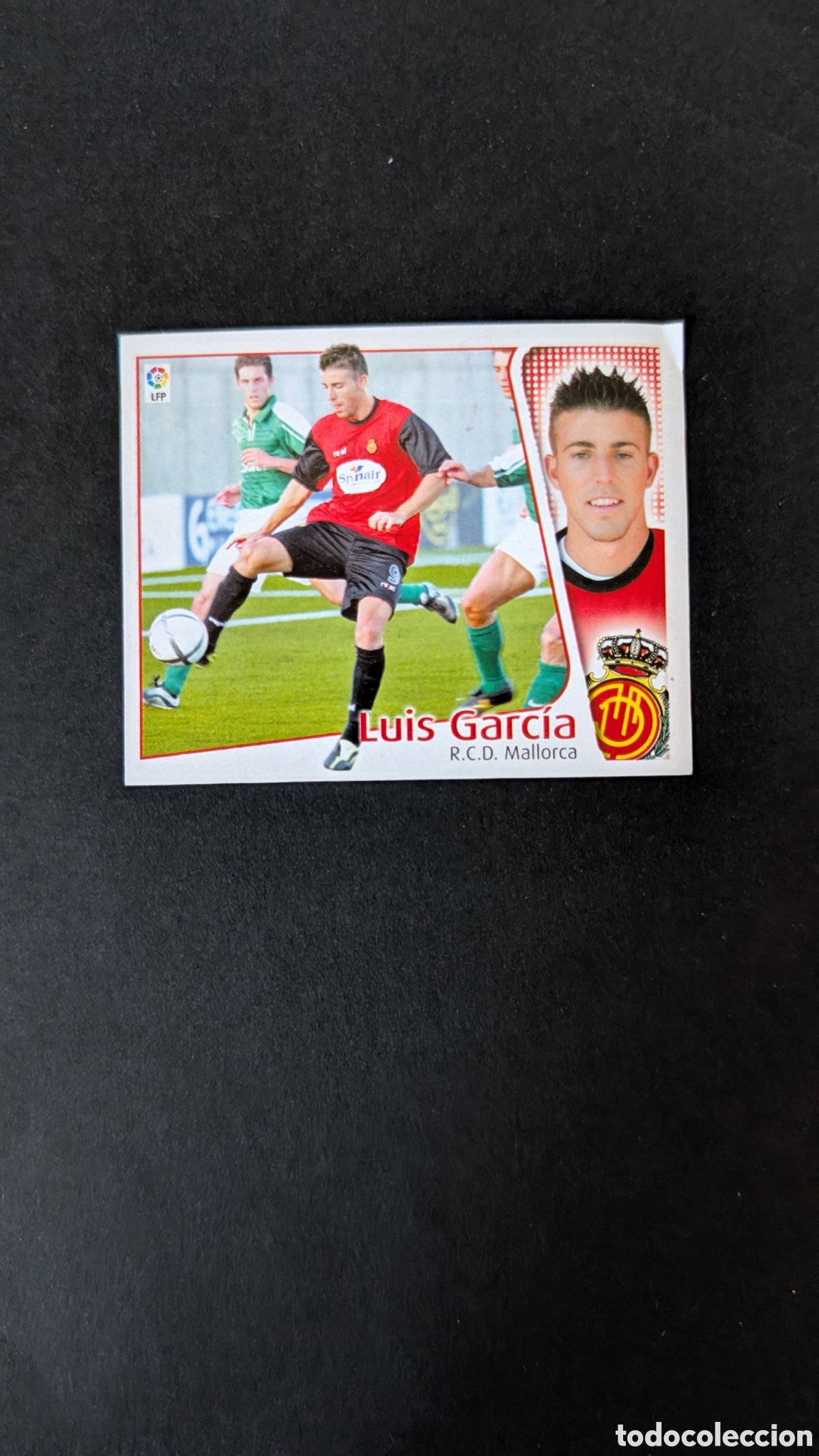 Cartes &agrave; collectionner de Football: LUIS GARCIA MALLORCA FICHAJE 36 LIGA ESTE 2004/05 04 05 RECORTADO