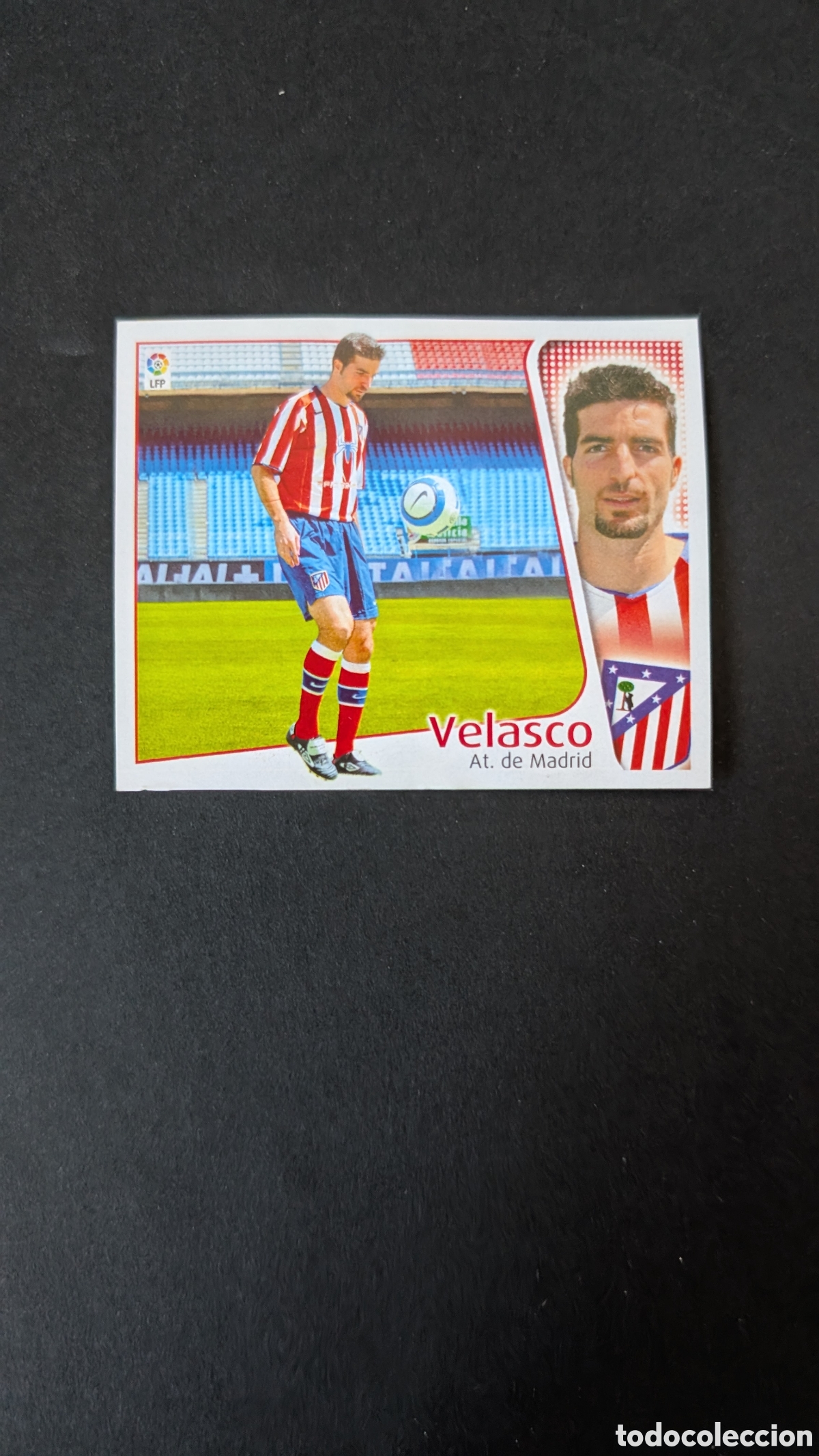 Cartes &agrave; collectionner de Football: VELASCO ATLETICO MADRID FICHAJE 39 LIGA ESTE 2004/05 04 05 RECORTADO