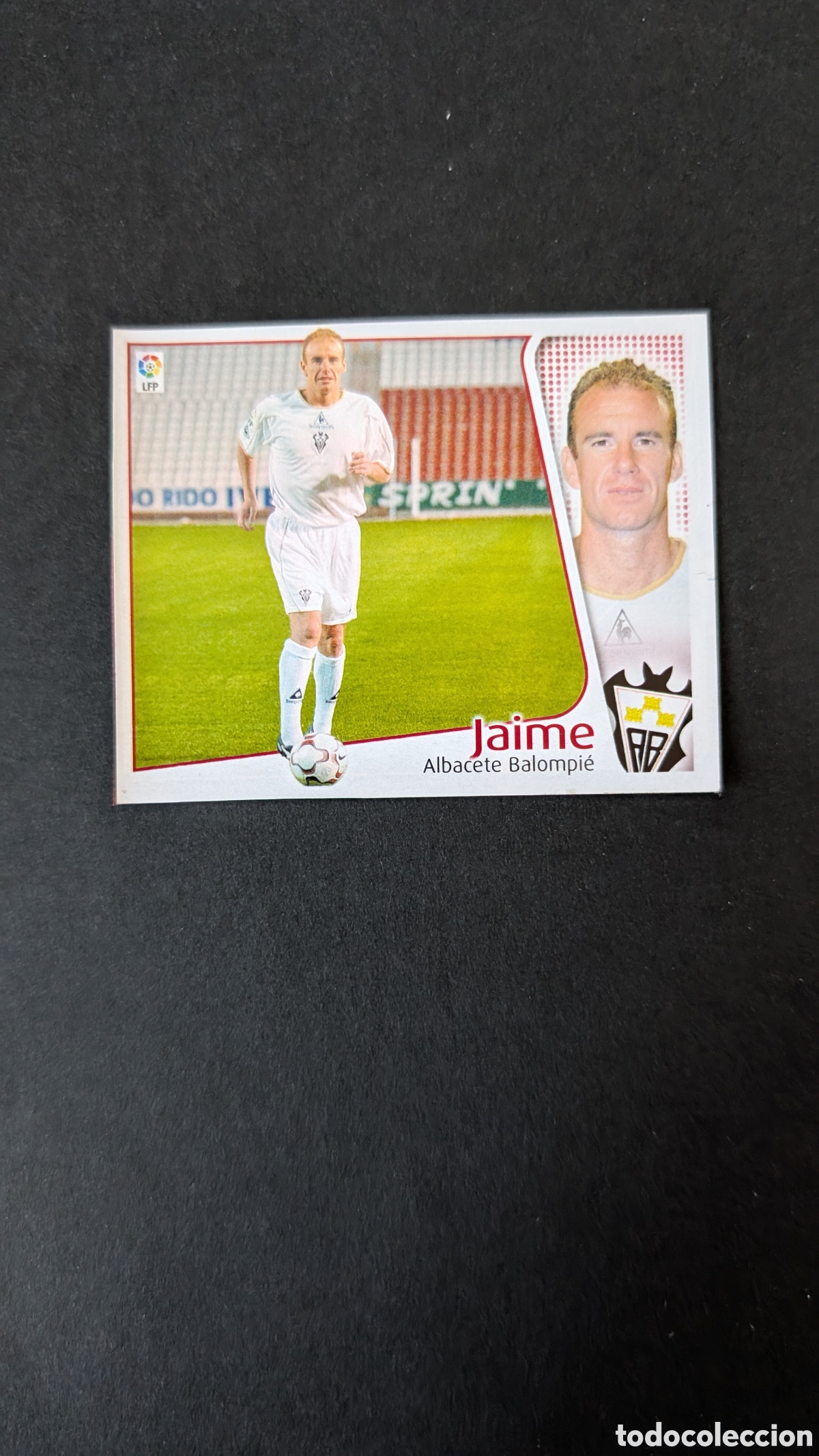 Cartes &agrave; collectionner de Football: JAIME ALBACETE FICHAJE 40 LIGA ESTE 2004/05 04 05 RECORTADO