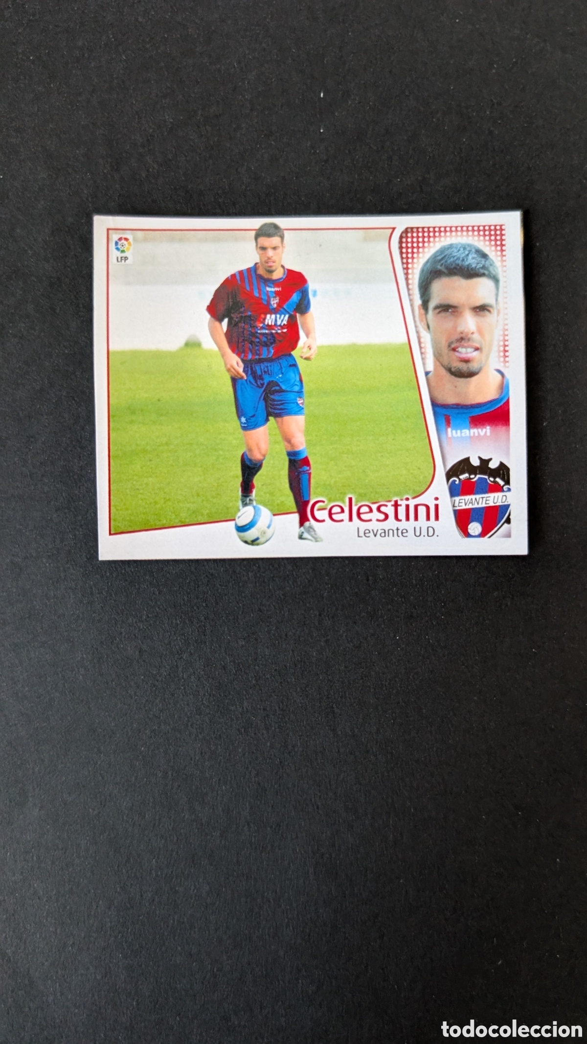 Cartes &agrave; collectionner de Football: CELESTINI LEVANTE FICHAJE 41 LIGA ESTE 2004/05 04 05 RECORTADO