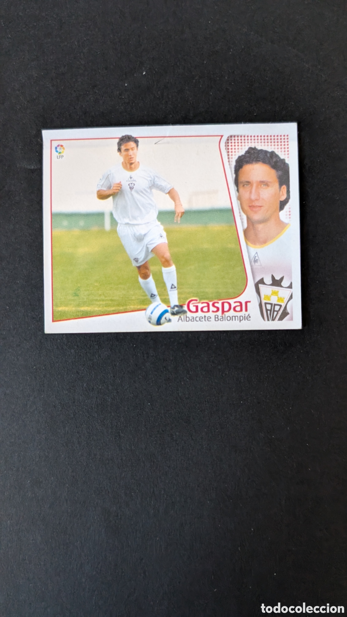 Cartes &agrave; collectionner de Football: GASPAR ALBACETE COLOCA LIGA ESTE 2004/05 04 05 VENTANILLA