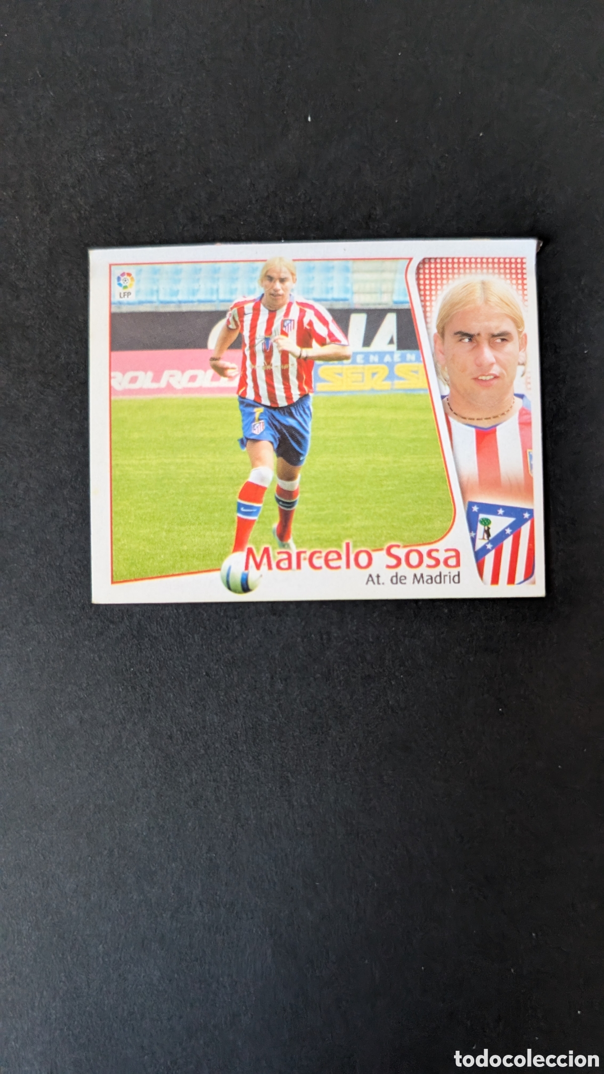 Cartes &agrave; collectionner de Football: MARCELO SOSA ATLETICO MADRID COLOCA LIGA ESTE 2004/05 04 05 VENTANILLA