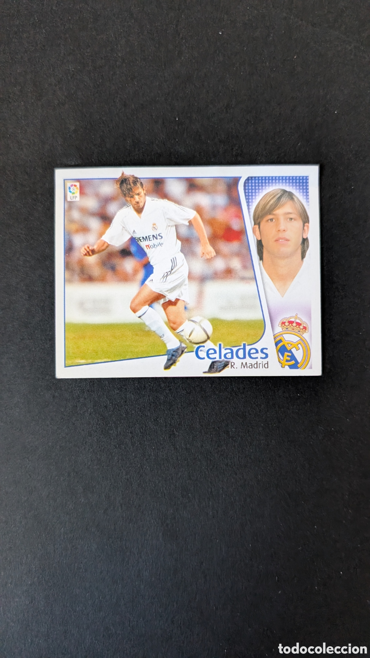 Cartes &agrave; collectionner de Football: CELADES REAL MADRID COLOCA LIGA ESTE 2004/05 04 05 VENTANILLA