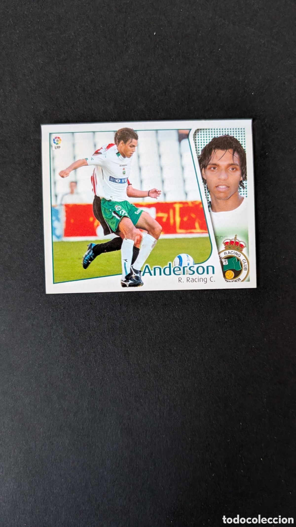 Cartes &agrave; collectionner de Football: ANDERSON RACING SANTANDER COLOCA LIGA ESTE 2004/05 04 05 VENTANILLA