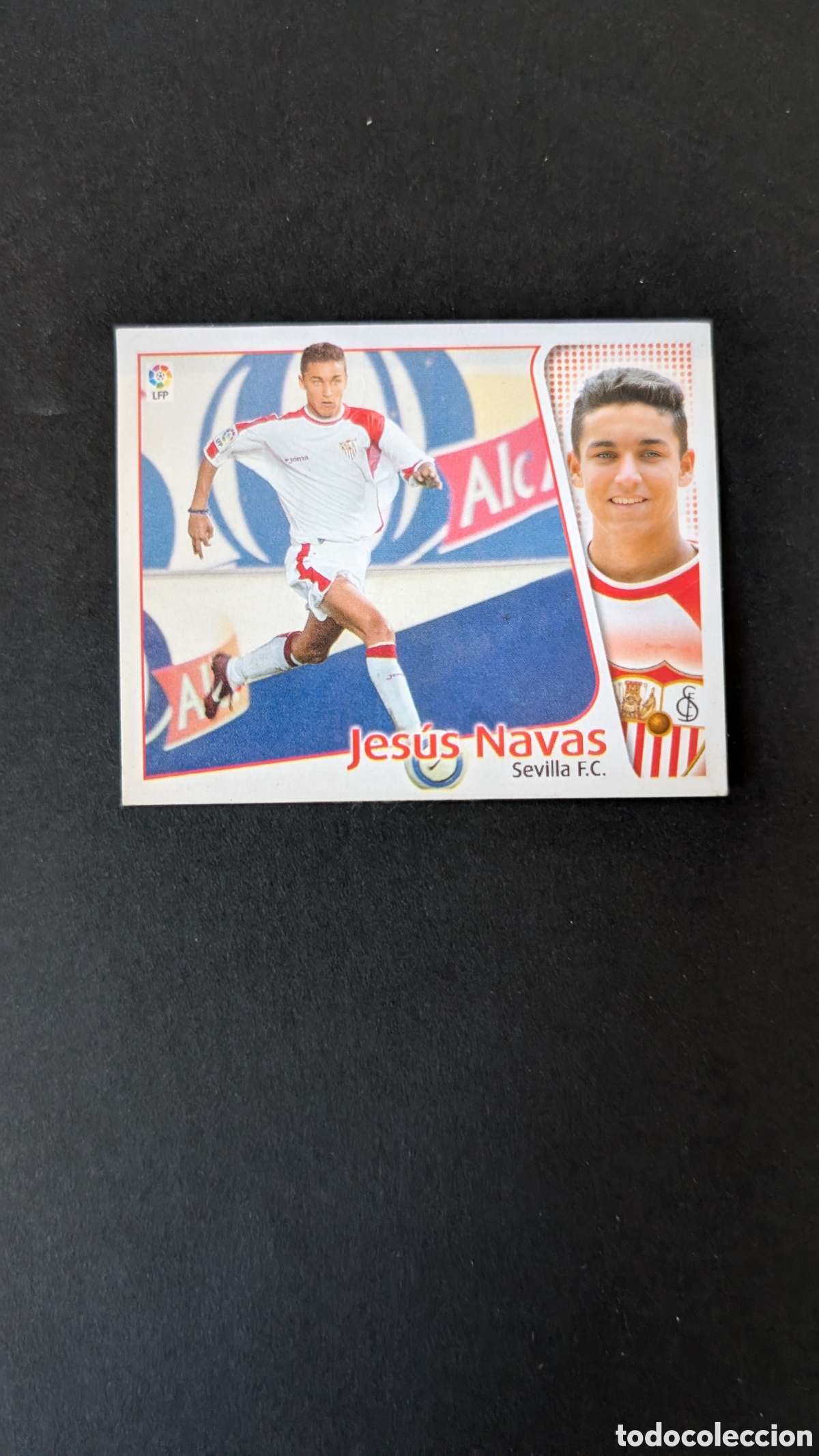 Cartes &agrave; collectionner de Football: JESUS NAVAS SEVILLA ROOKIE COLOCA LIGA ESTE 2004/05 04 05 VENTANILLA