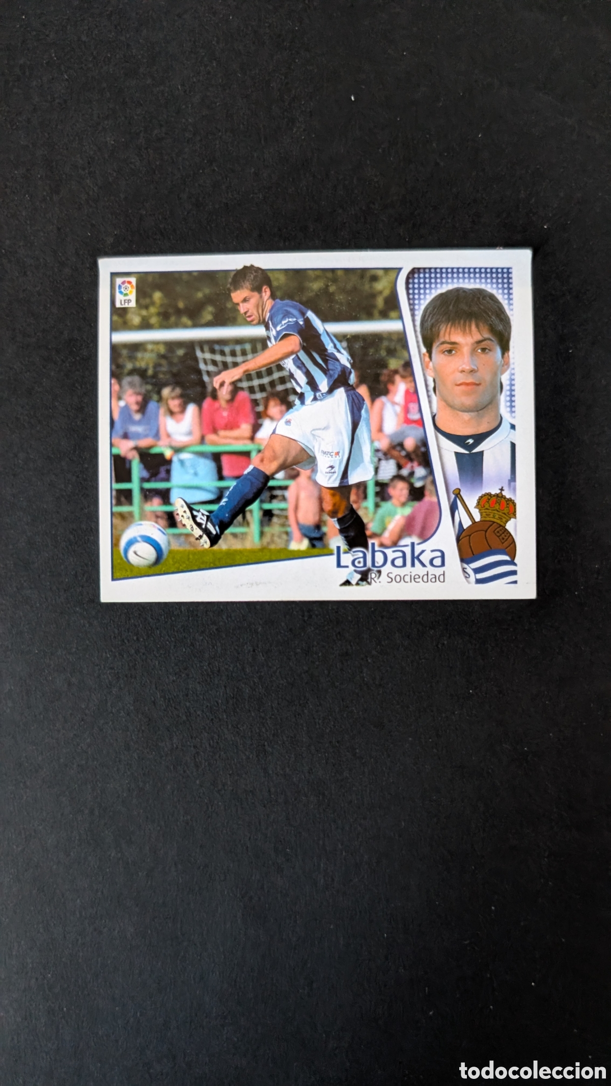 Cartes &agrave; collectionner de Football: LABAKA REAL SOCIEDAD COLOCA LIGA ESTE 2004/05 04 05 VENTANILLA