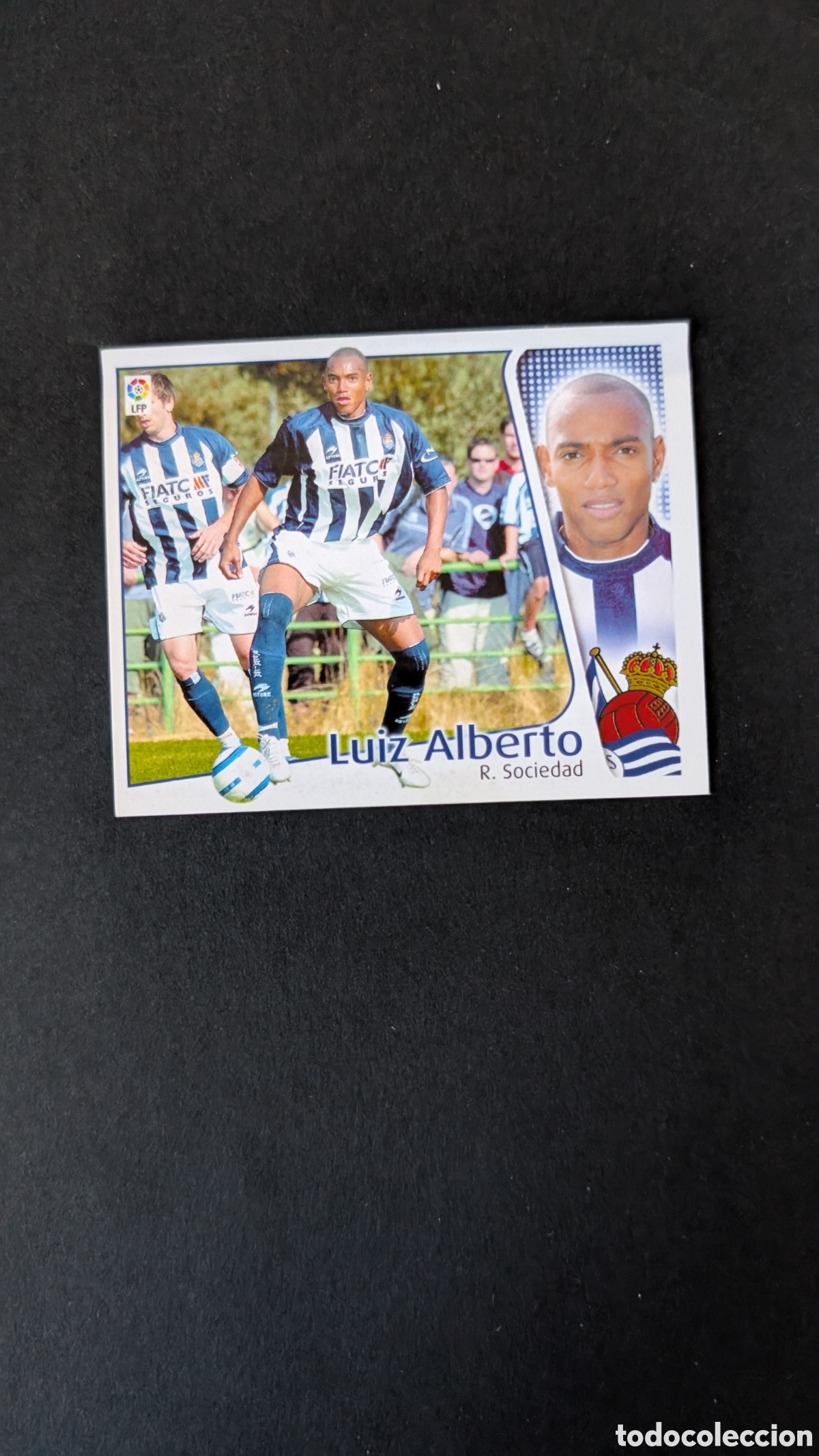 Cartes &agrave; collectionner de Football: LUIZ ALBERTO REAL SOCIEDAD COLOCA LIGA ESTE 2004/05 04 05 VENTANILLA