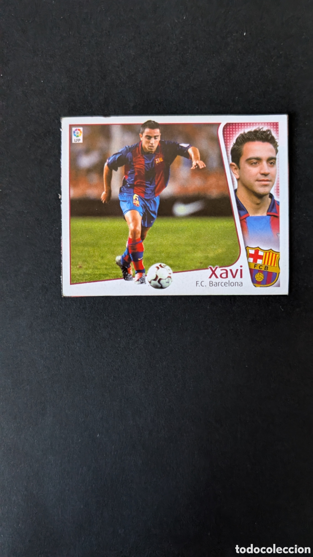 Cromos de F&uacute;tbol: XAVI BARCELONA LIGA ESTE 2004/05 04 05 RECORTADO