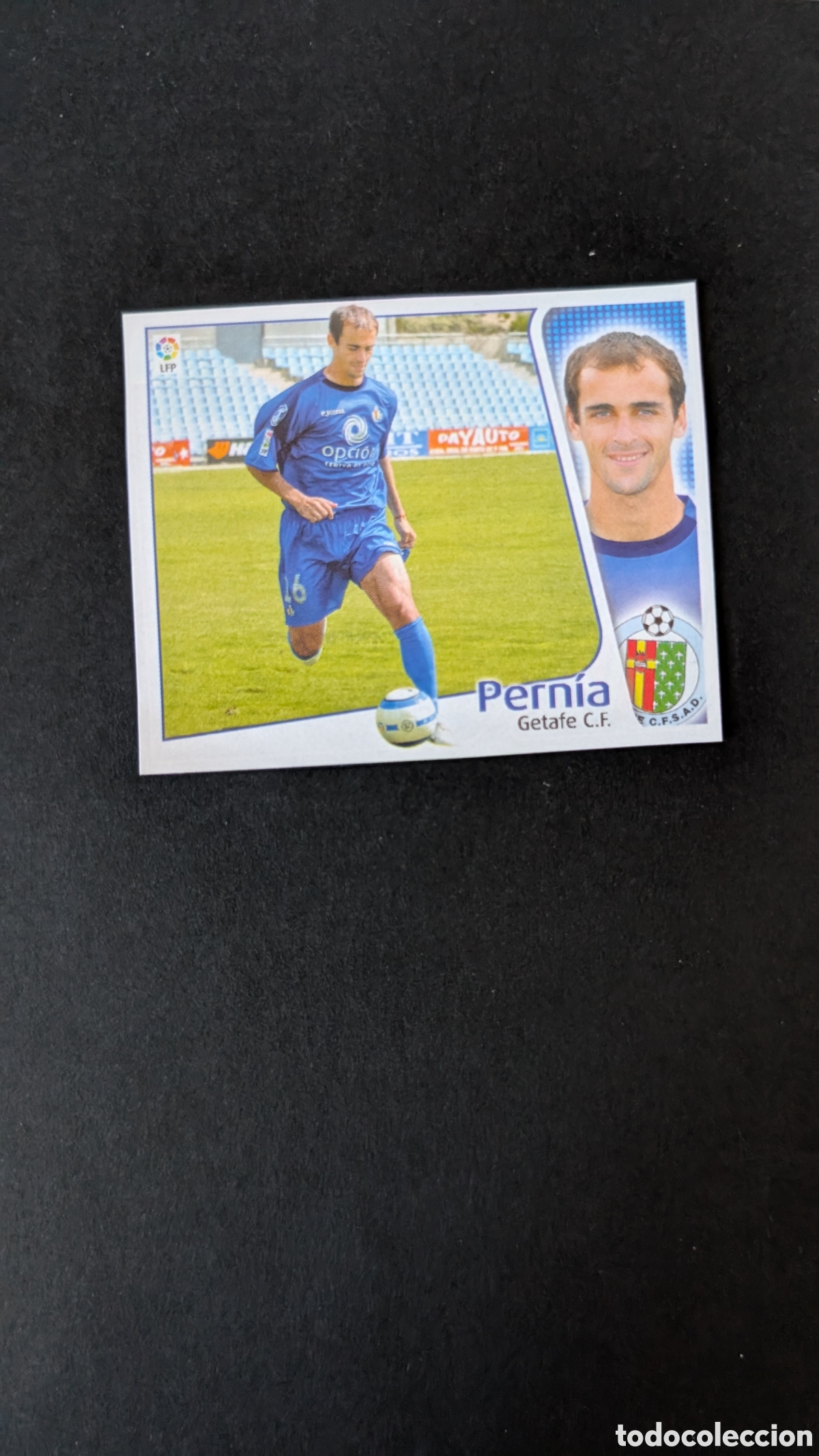 Cromos de F&uacute;tbol: PERNIA GETAFE LIGA ESTE 2004/05 04 05 RECORTADO