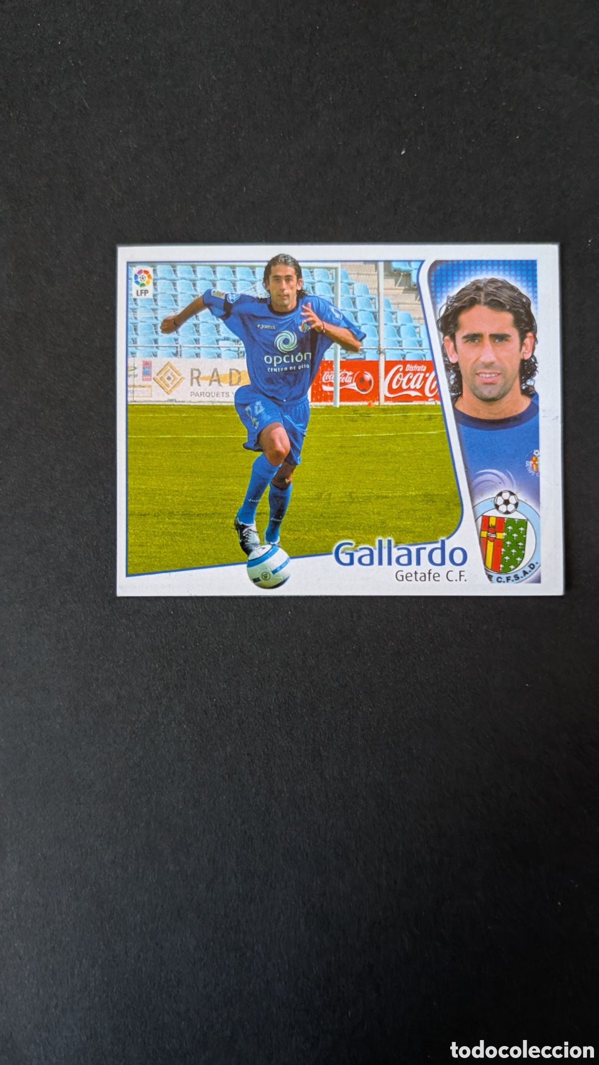 Cromos de F&uacute;tbol: GALLARDO GETAFE LIGA ESTE 2004/05 04 05 RECORTADO