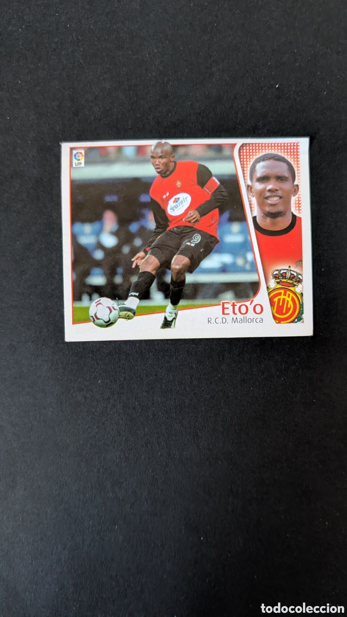 Cromos de F&uacute;tbol: ETOO ETO'O MALLORCA BAJA LIGA ESTE 2004/05 04 05 VENTANILLA