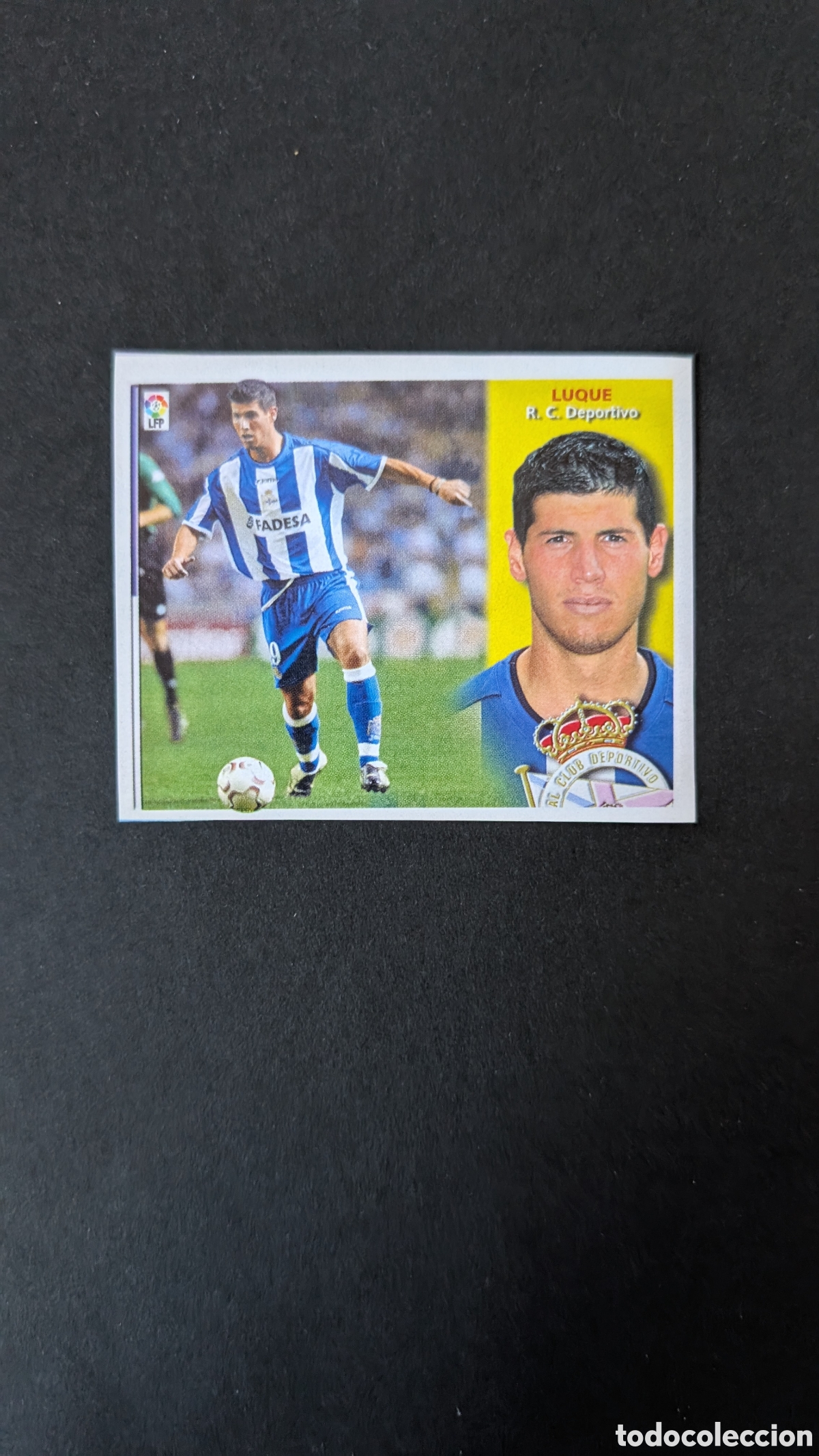 Football Stickers: LUQUE DEPORTIVO FICHAJE 36 LIGA ESTE 2002/03 02 03 RECORTADO