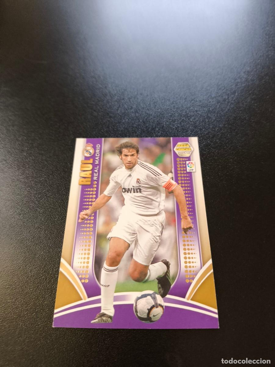 Cromos de F&uacute;tbol: 142 Serie Oro RA&Uacute;L Real Madrid panini megacracks 2009 2010 09 10 liga mega cracks adrenalyn mgk