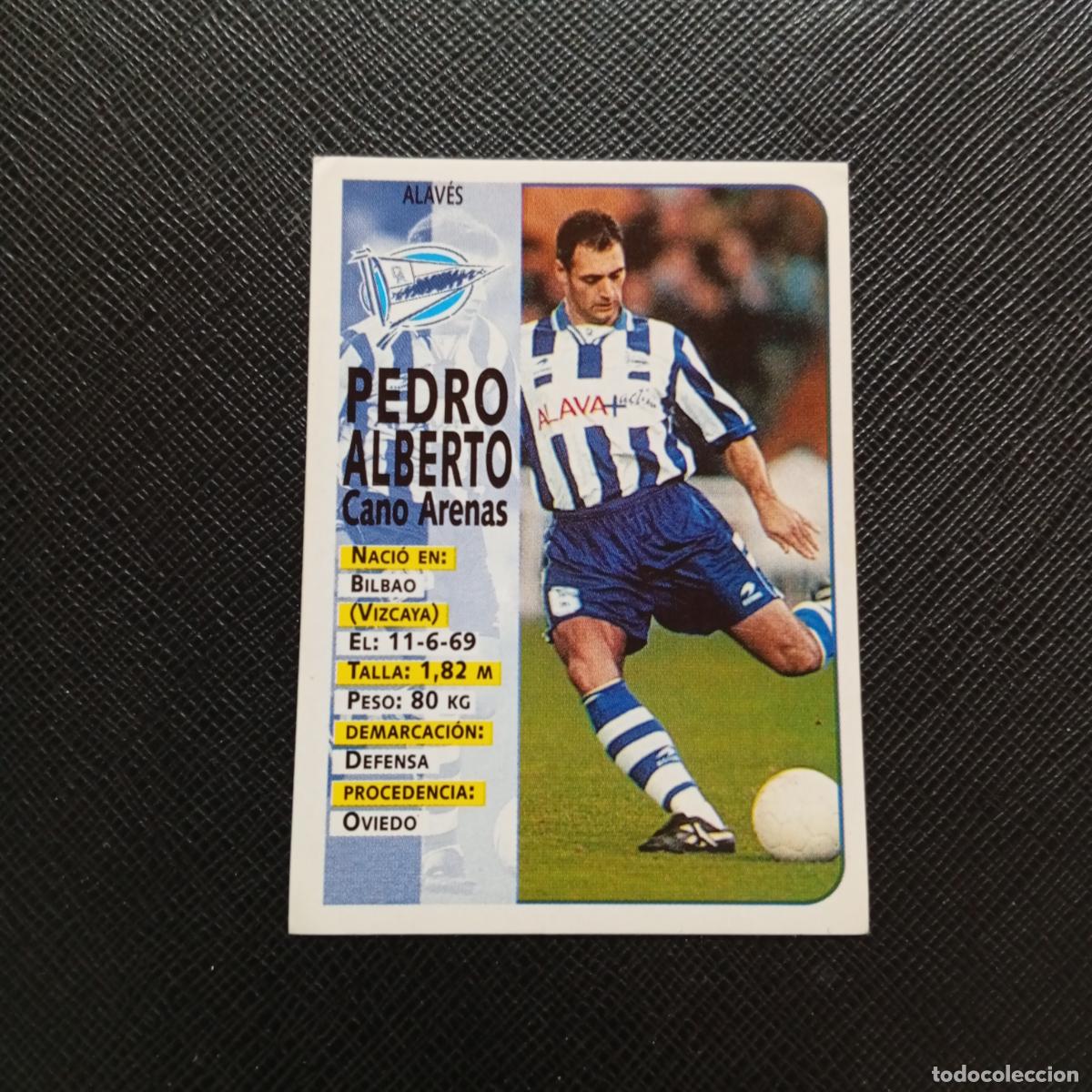 Cromos de F&uacute;tbol: 319 PEDRO ALBERTO ALAVES PANINI 1998 1999 CROMO FUTBOL 98 99 - SIN PEGAR - A151 PG1