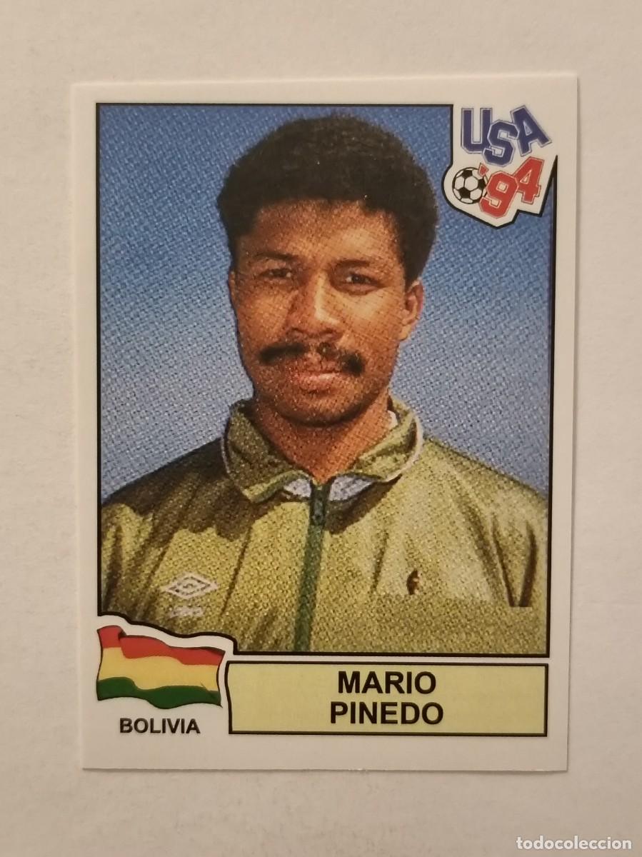 Cromos de F&uacute;tbol: MARIO PINEDO (BOLIVIA) MUNDIAL USA 94 PANINI