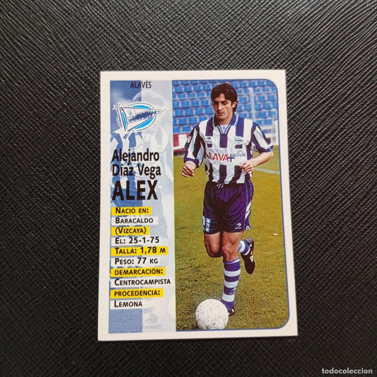 Cromos de F&uacute;tbol: 320 ALEX ALAVES PANINI 1998 1999 CROMO FUTBOL 98 99 - SIN PEGAR - A151 PG136
