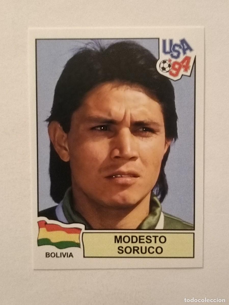 Cromos de F&uacute;tbol: MODESTO SORUCO (BOLIVIA) MUNDIAL USA 94 PANINI