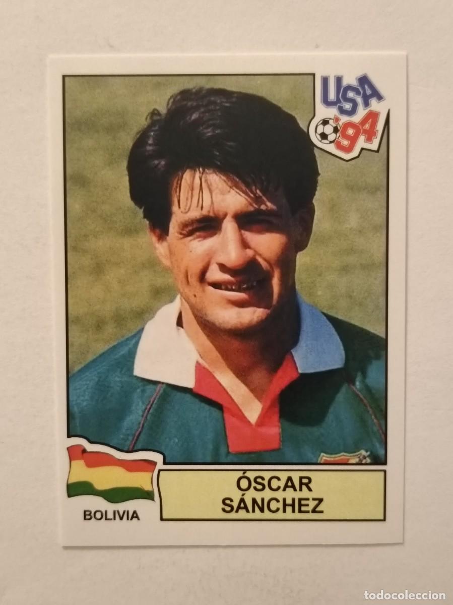 Cromos de F&uacute;tbol: OSCAR SANCHEZ (BOLIVIA) MUNDIAL USA 94 PANINI