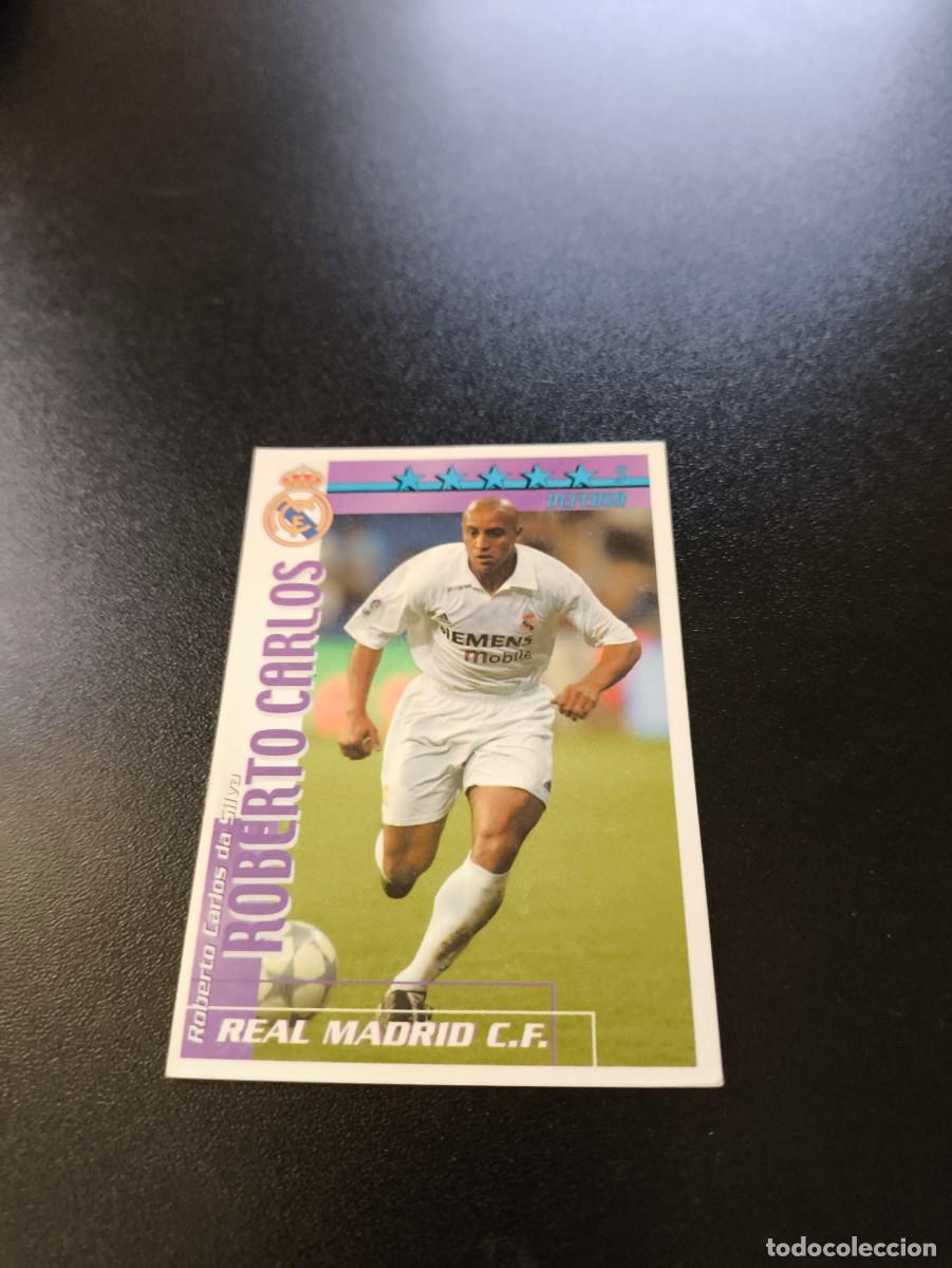 Cromos de F&uacute;tbol: ROBERTO CARLOS REAL MADRID MATCH TOTAL MAGIC BOX INT 02 03 2002 2003 NO PANINI LIGA ESTE
