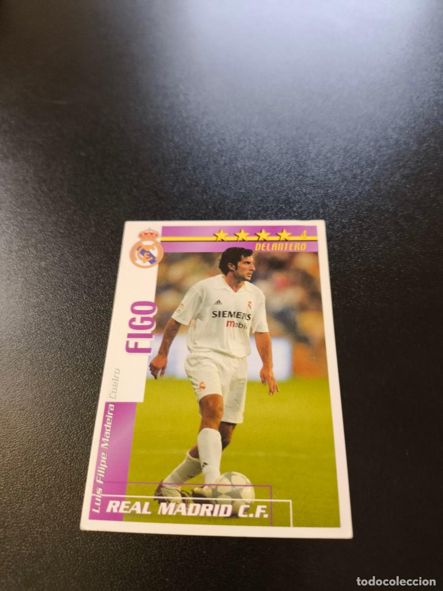 Cromos de F&uacute;tbol: FIGO REAL MADRID FRANCE MATCH TOTAL MAGIC BOX INT 02 03 2002 2003 NO PANINI LIGA ESTE