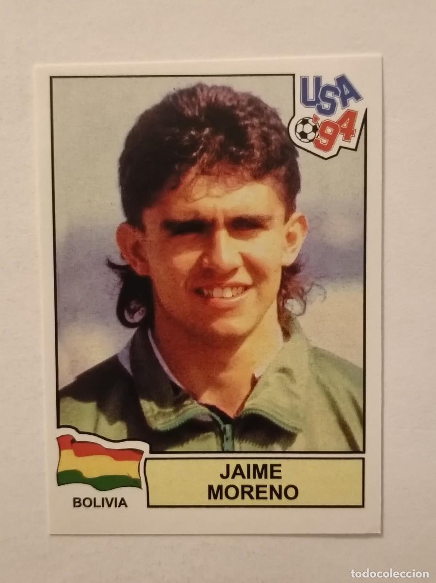 Figurine di Calcio: JAIME MORENO (BOLIVIA) MUNDIAL USA 94 PANINI