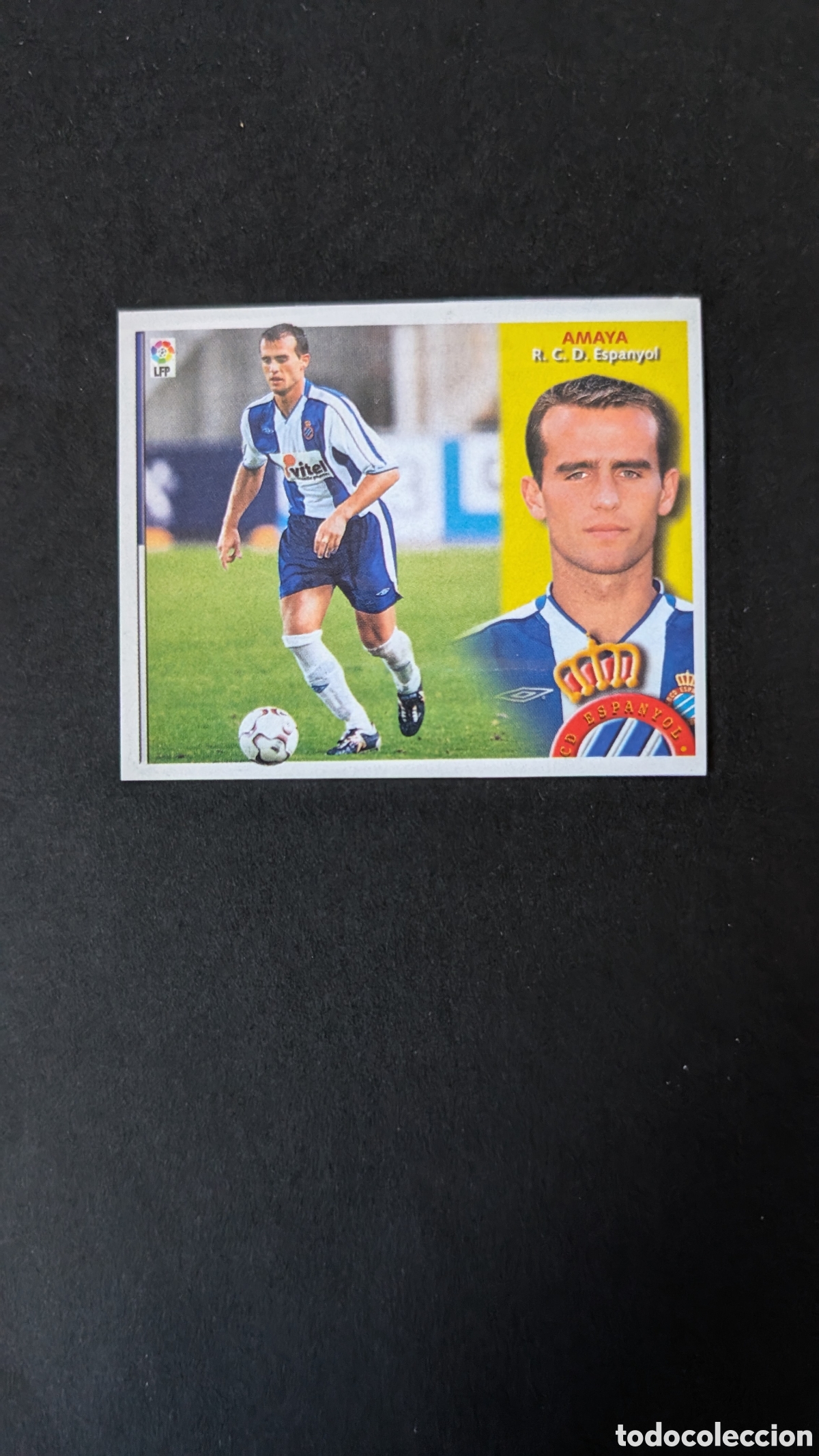 Figurine di Calcio: AMAYA ESPANYOL COLOCA LIGA ESTE 2002/03 02 03 RECORTADO