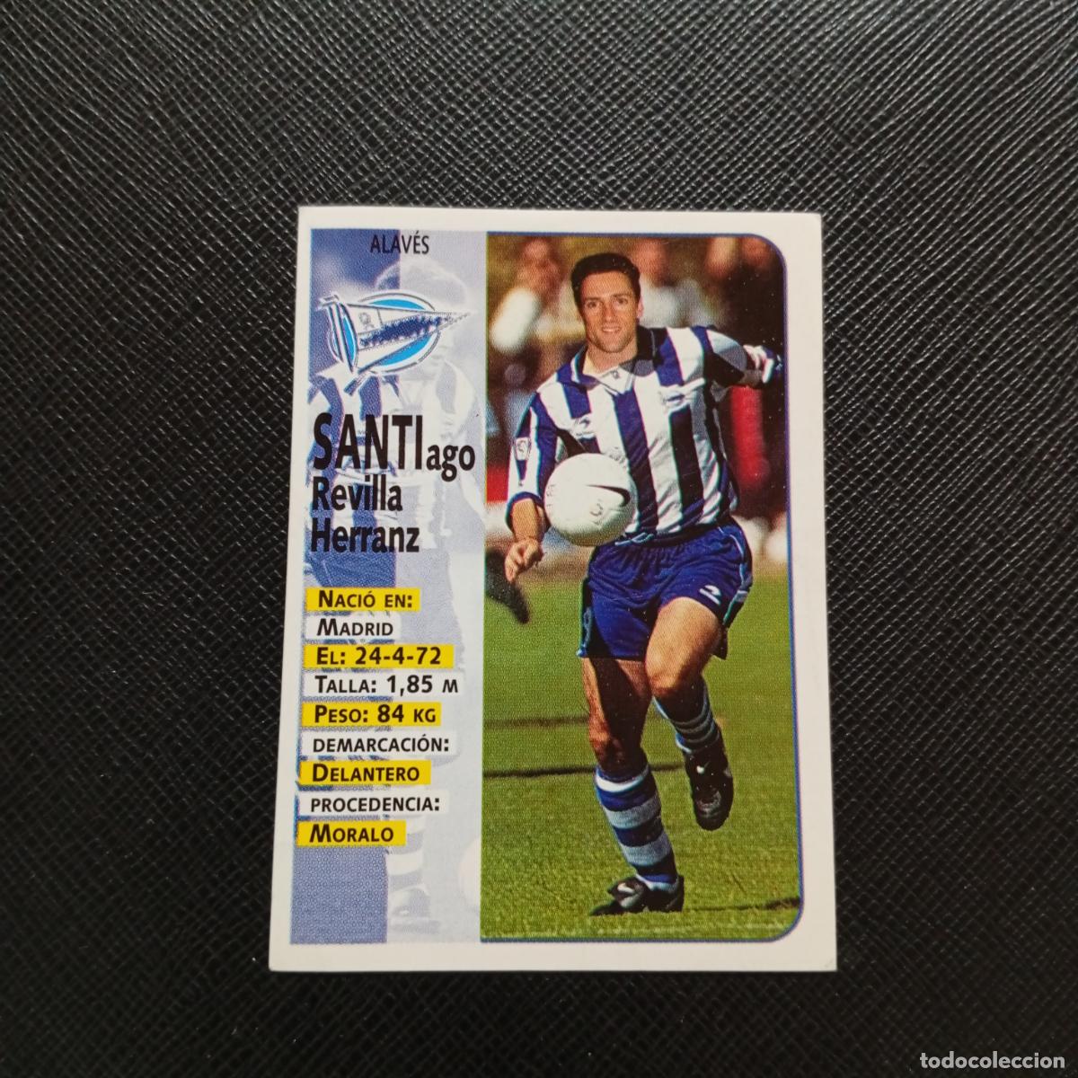 Fu&szlig;ball-Sticker: 323 SANTI ALAVES PANINI 1998 1999 CROMO FUTBOL 98 99 - SIN PEGAR - A151 PG10