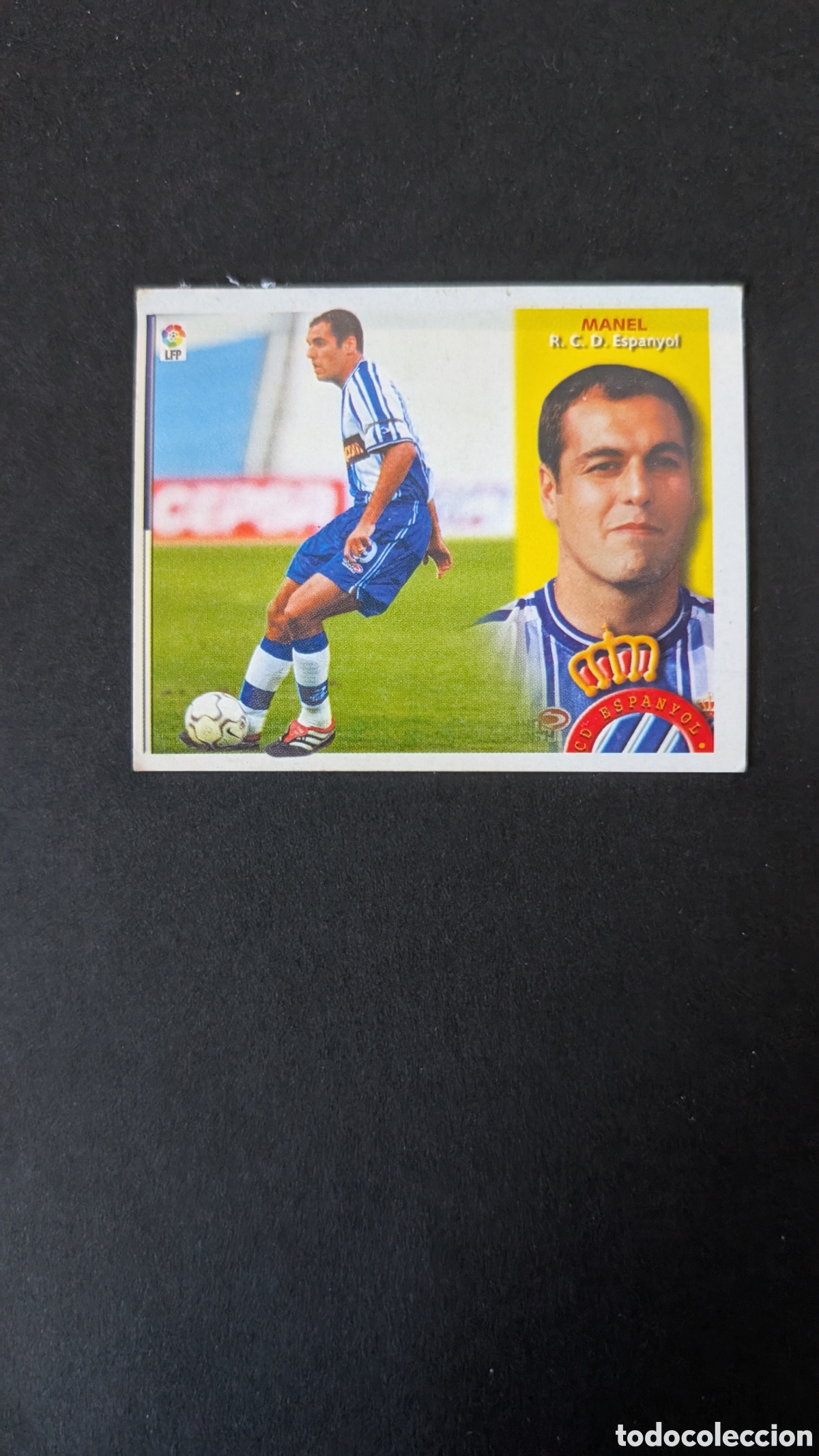 Fu&szlig;ball-Sticker: MANEL ESPANYOL BAJA LIGA ESTE 2002/03 02 03 VENTANILLA
