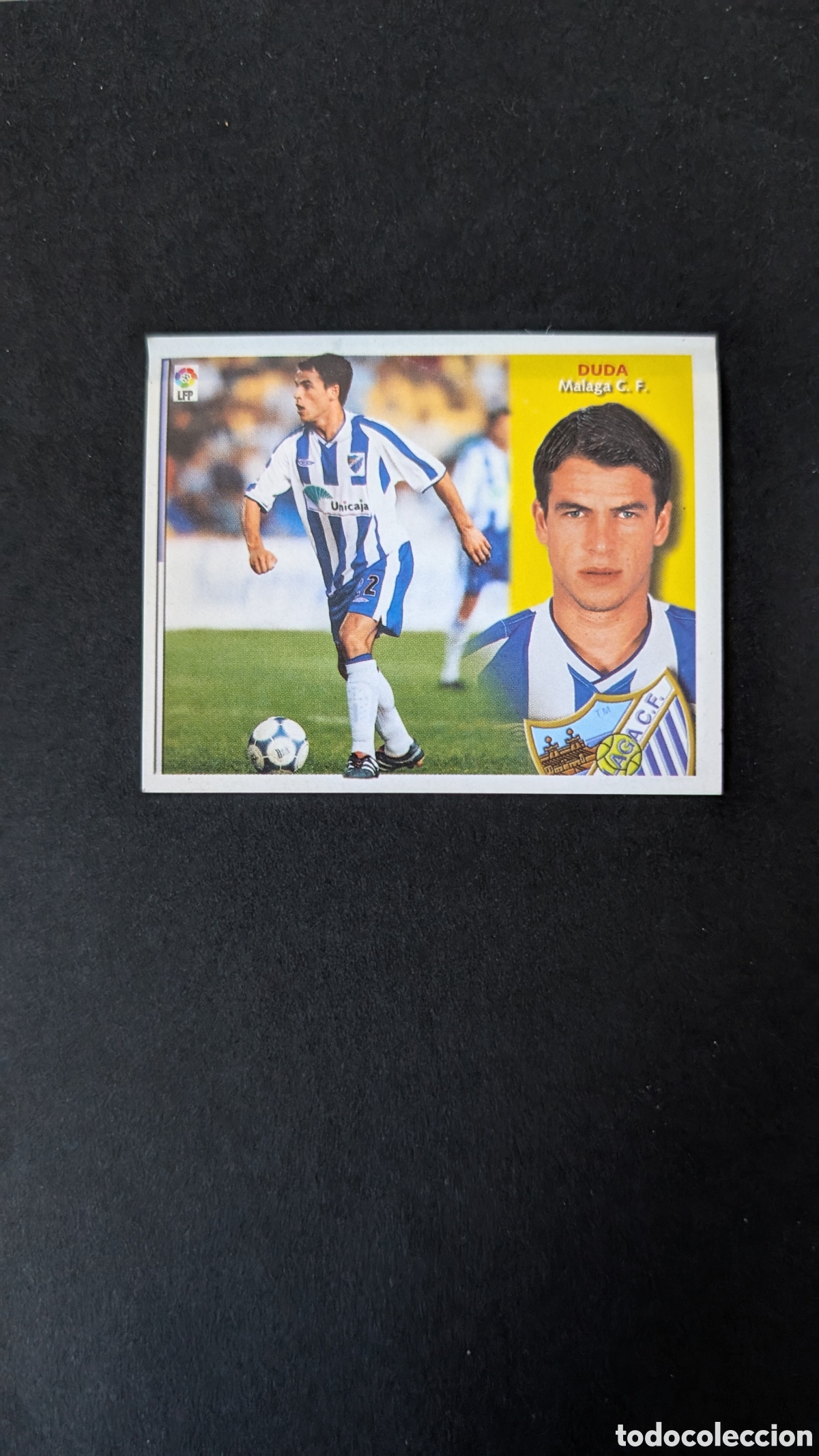 Fu&szlig;ball-Sticker: DUDA MALAGA LIGA ESTE 2002/03 02 03 VENTANILLA