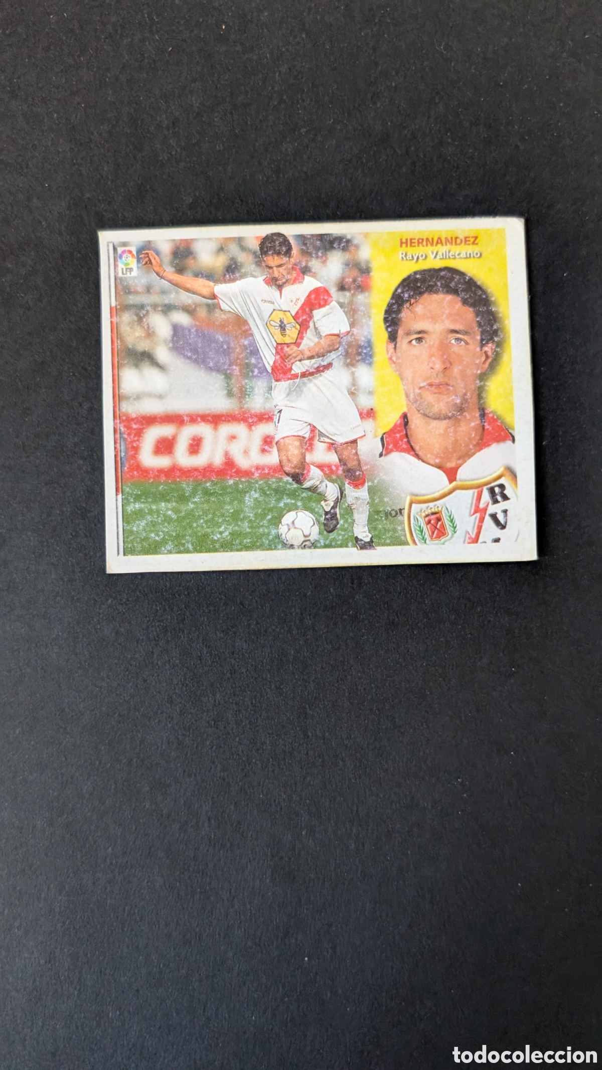 Fu&szlig;ball-Sticker: HERNANDEZ RAYO VALLECANO BAJA LIGA ESTE 2002/03 02 03 RECORTADO