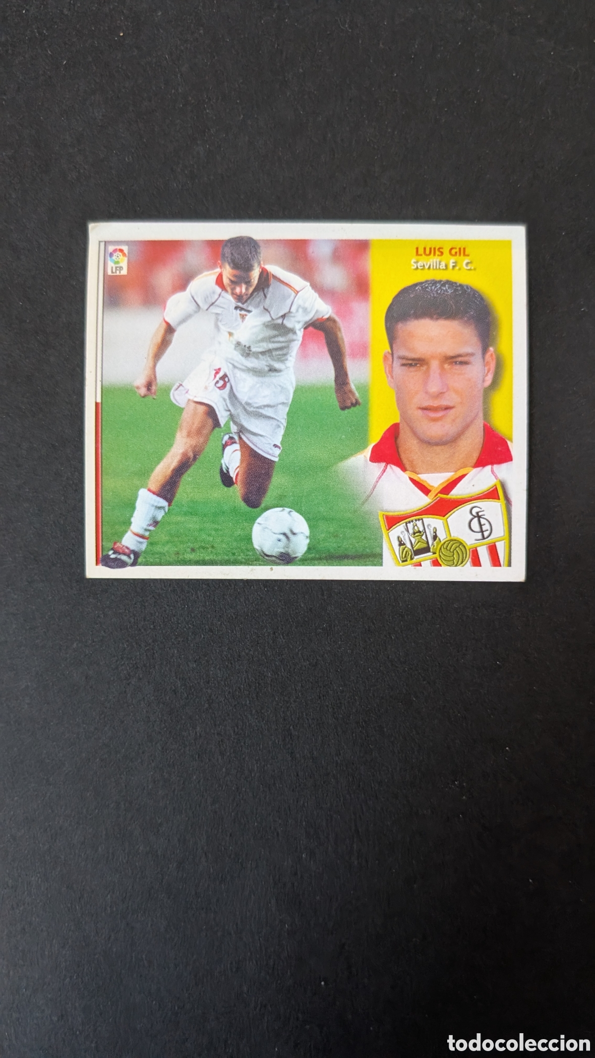 Fu&szlig;ball-Sticker: LUIS GIL SEVILLA BAJA LIGA ESTE 2002/03 02 03 VENTANILLA