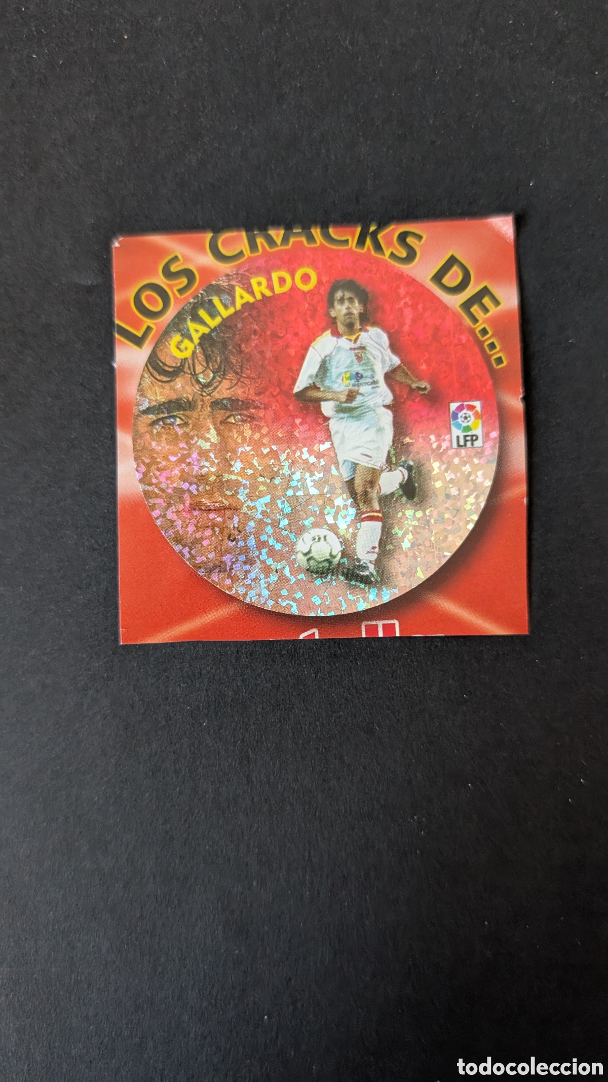Fu&szlig;ball-Sticker: GALLARDO SEVILLA NUTELLA CRACKS LIGA ESTE 2002/03 02 03 RECORTADO