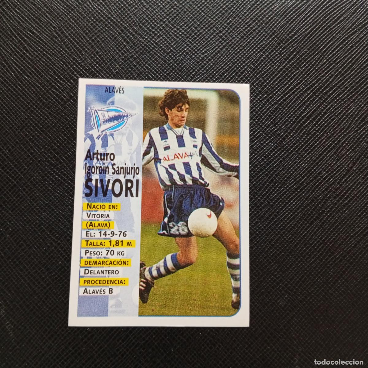 Fu&szlig;ball-Sticker: 328 SIVORI ALAVES PANINI 1998 1999 CROMO FUTBOL 98 99 - SIN PEGAR - A151 PG10