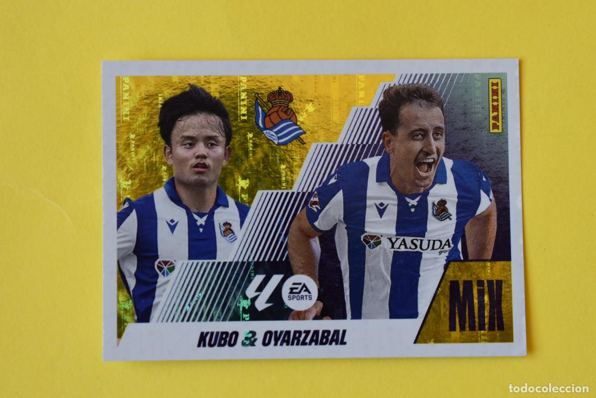 Cartes &agrave; collectionner de Football: Cromo Liga 25 26 2025 2026. Kubo & Oyarzabal. MIX. N. &ordm; 17. Real Sociedad. Panini