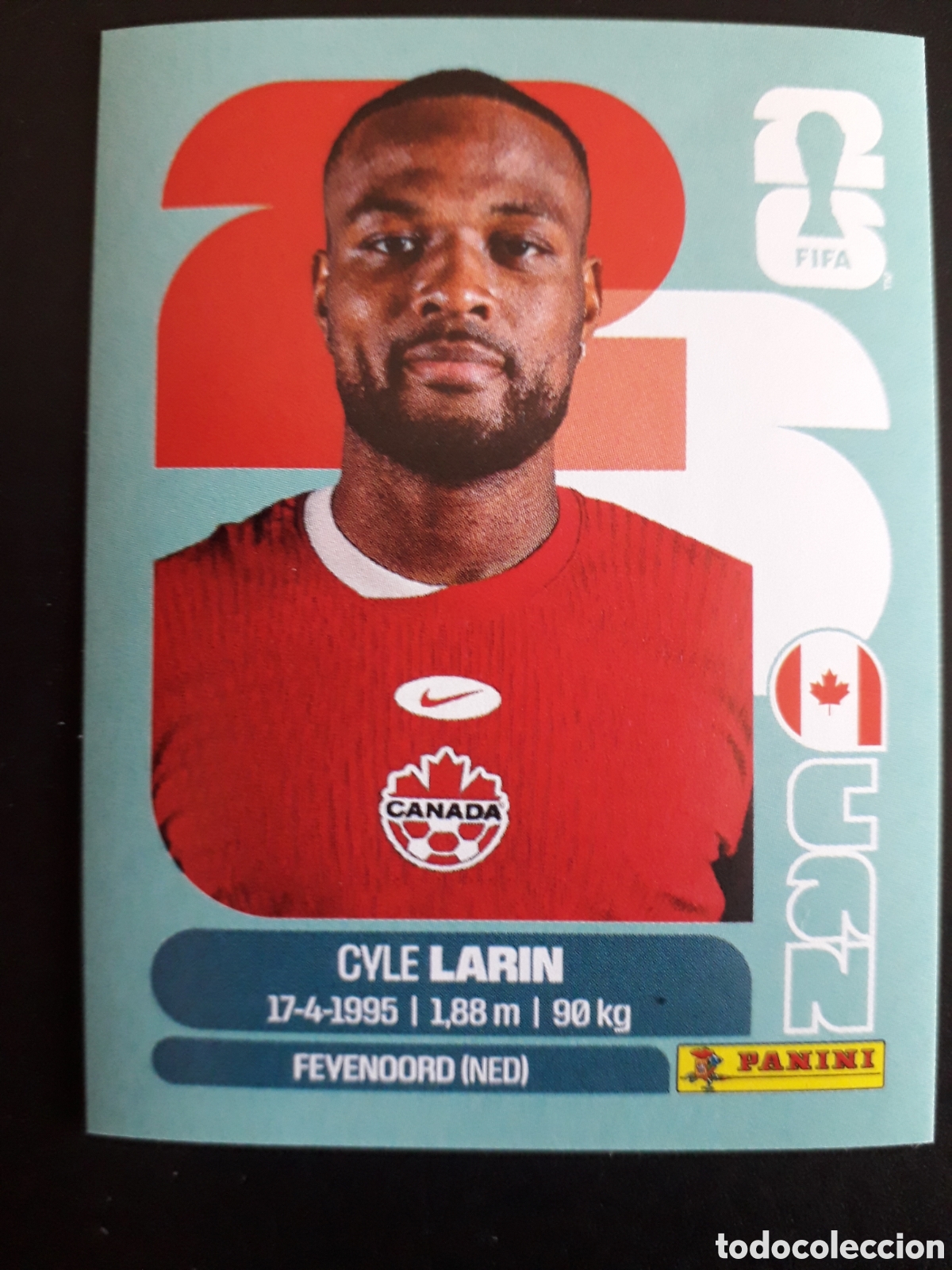 Cartes &agrave; collectionner de Football: LARIN CANAD&Aacute; CAN 19 MUNDIAL F&Uacute;TBOL 2026 FIFA WORLD CUP PANINI SIN PEGAR PEDIDO M&Iacute;NIMO 3&euro;