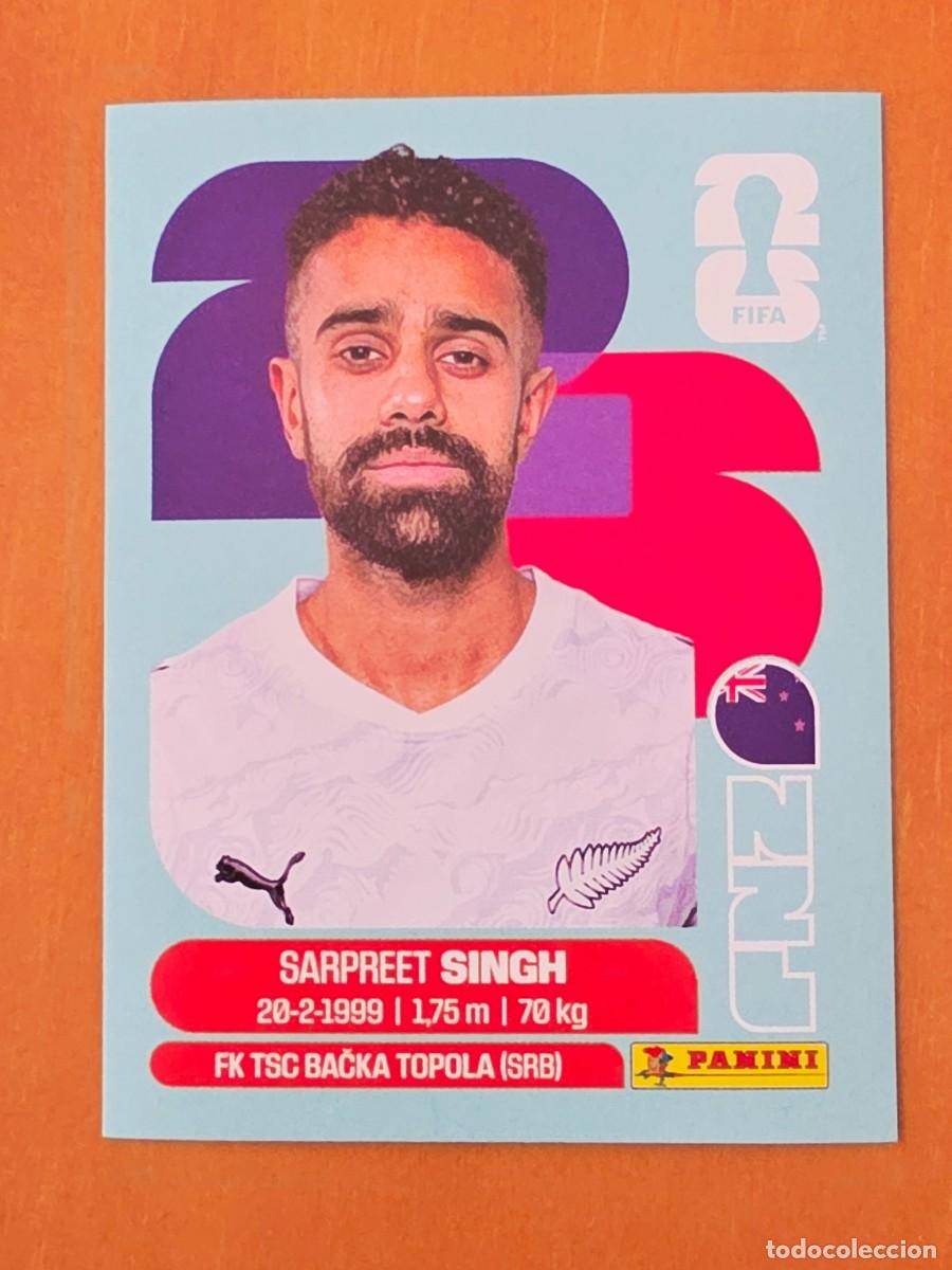 Fu&szlig;ball-Sticker: NZL 11 Sarpreet Singh, Nueva Zelanda, Panini FIFA World Cup Mundial 2026 Sticker