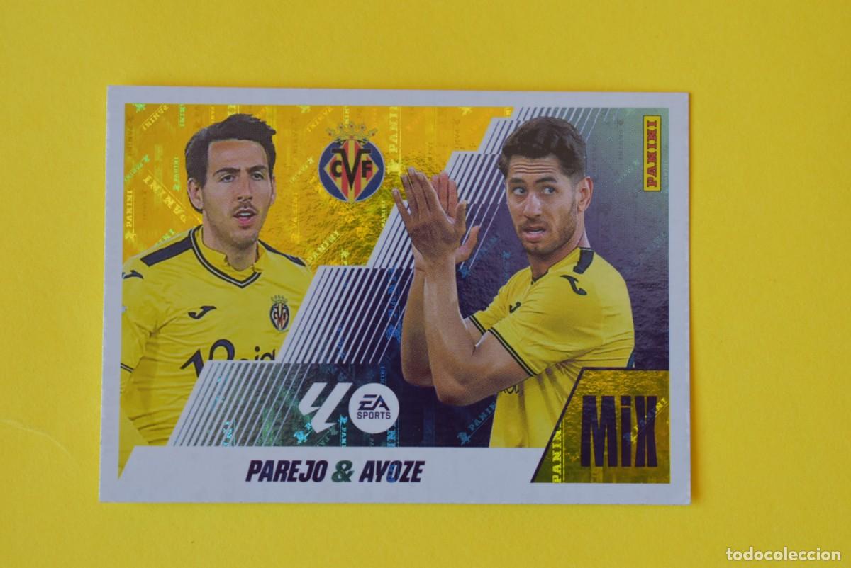 Football Stickers: Cromo Liga 25 26. 2025 2026. Parejo & Ayoze. MIX. N. &ordm; 19. Villarreal. Panini