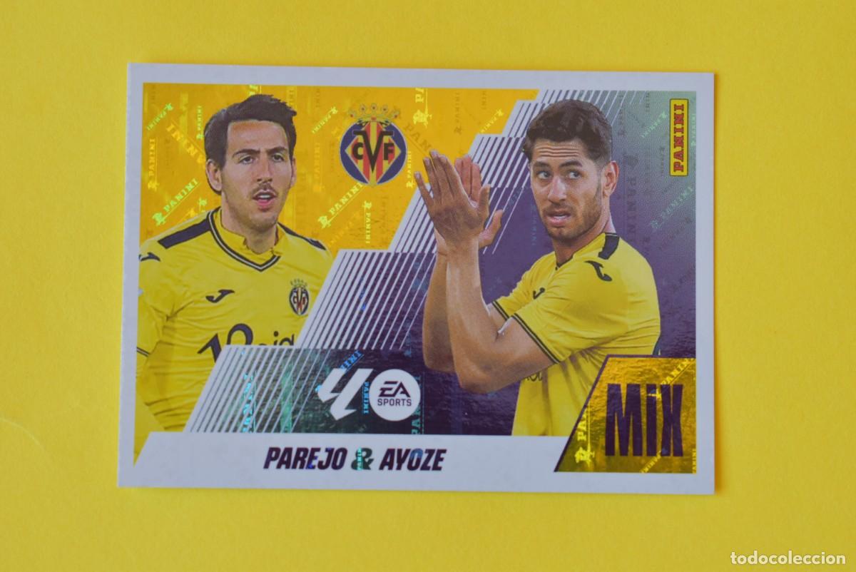 Cromos de F&uacute;tbol: Cromo Liga 25 26. 2025 2026. Parejo & Ayoze. MIX. N. &ordm; 19. Villarreal. Panini