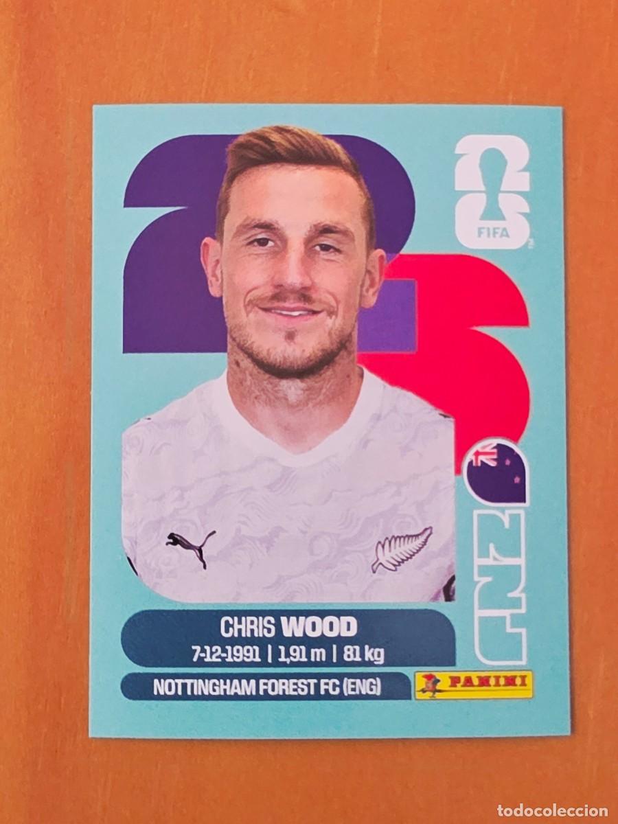 Cromos de F&uacute;tbol: NZL 17 Chris Wood, Nueva Zelanda, Panini FIFA World Cup Mundial 2026 Sticker