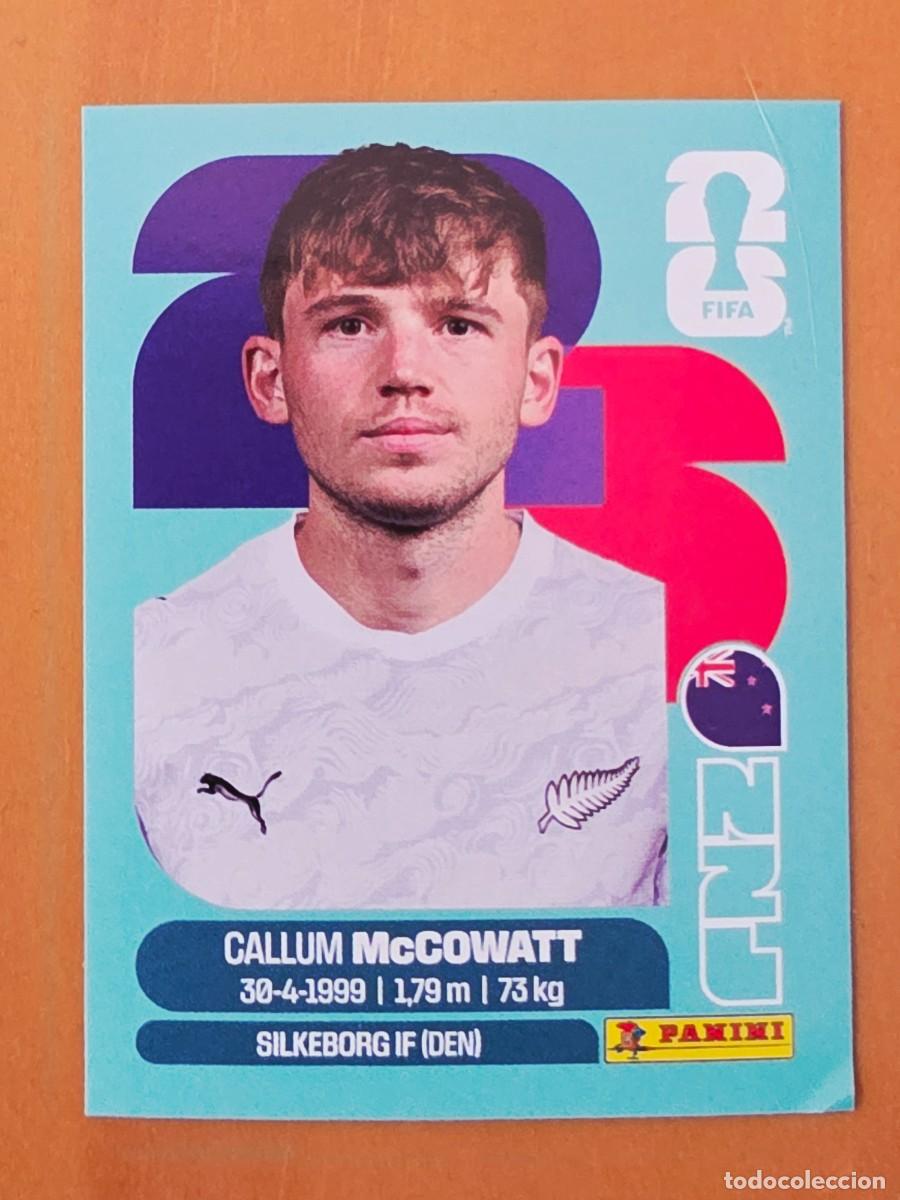 Cromos de F&uacute;tbol: NZL 19 Callum McCowatt, Nueva Zelanda, Panini FIFA World Cup Mundial 2026 Sticker
