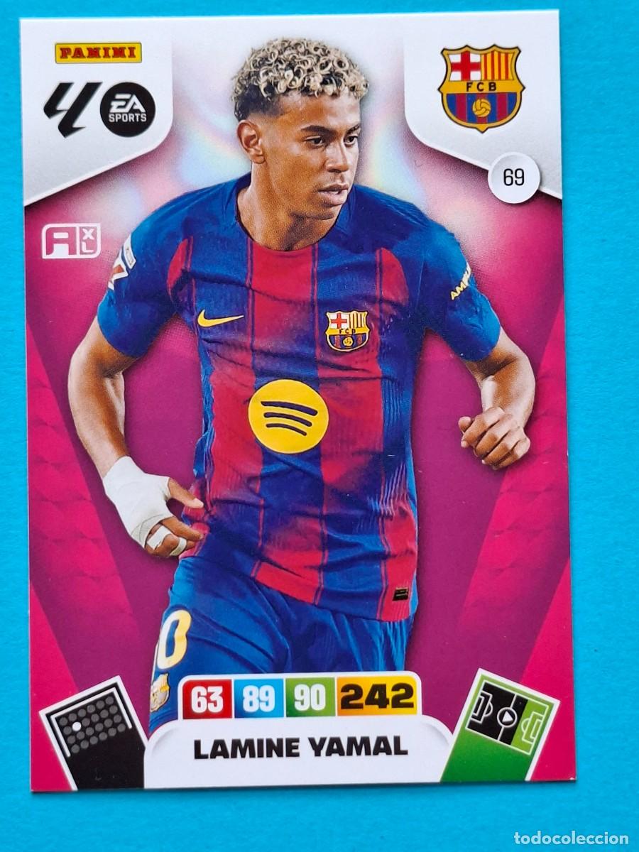 Cromos de F&uacute;tbol: #69 LAMINE YAMAL (FC Barcelona) - Adrenalyn XL LaLiga 2025-26