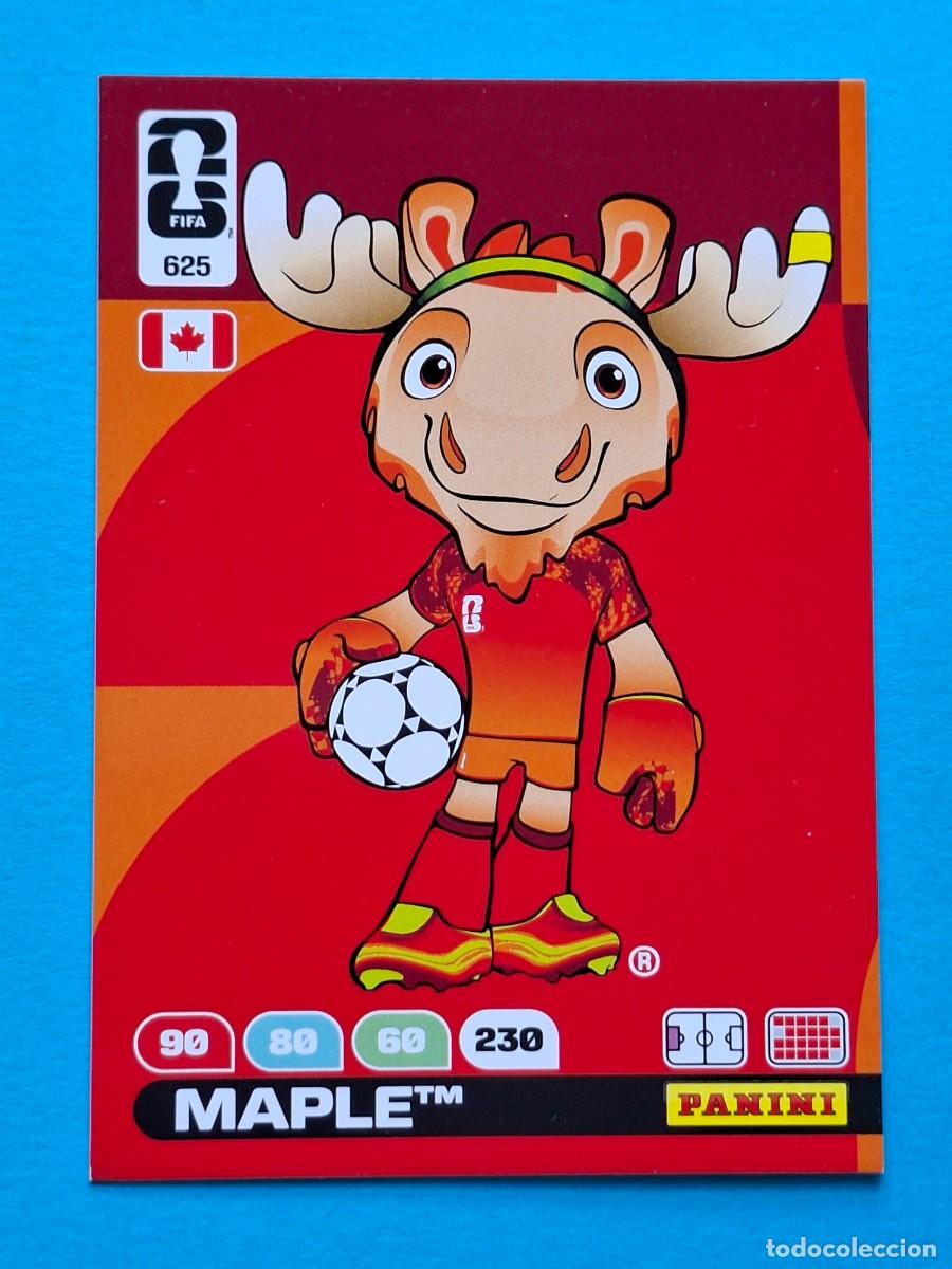 Cromos de F&uacute;tbol: Official Mascot #625 MAPLE (Canada) - PANINI Adrenalyn XL FIFA World CUP 2026
