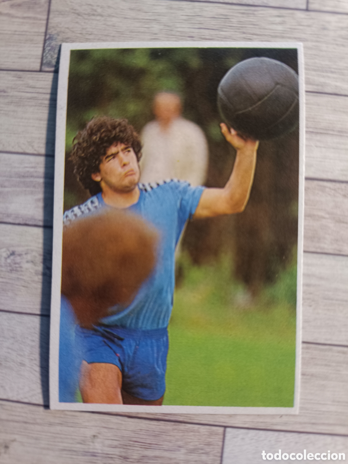 Cromos de F&uacute;tbol: 28 MARADONA MIS ENTRENAMIENTOS &rdquo;SUS DRIBLINGS&rdquo; &rdquo;SUS GOLES&rdquo; CROMOESPORT 1984 1985 LIGA 84 85