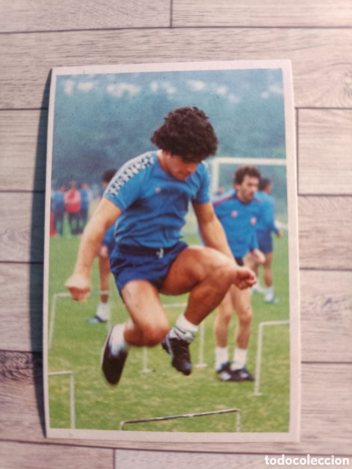 Cromos de F&uacute;tbol: 27 MARADONA MIS ENTRENAMIENTOS &rdquo;SUS DRIBLINGS&rdquo; &rdquo;SUS GOLES&rdquo; CROMOESPORT 1984 1985 LIGA 84 85