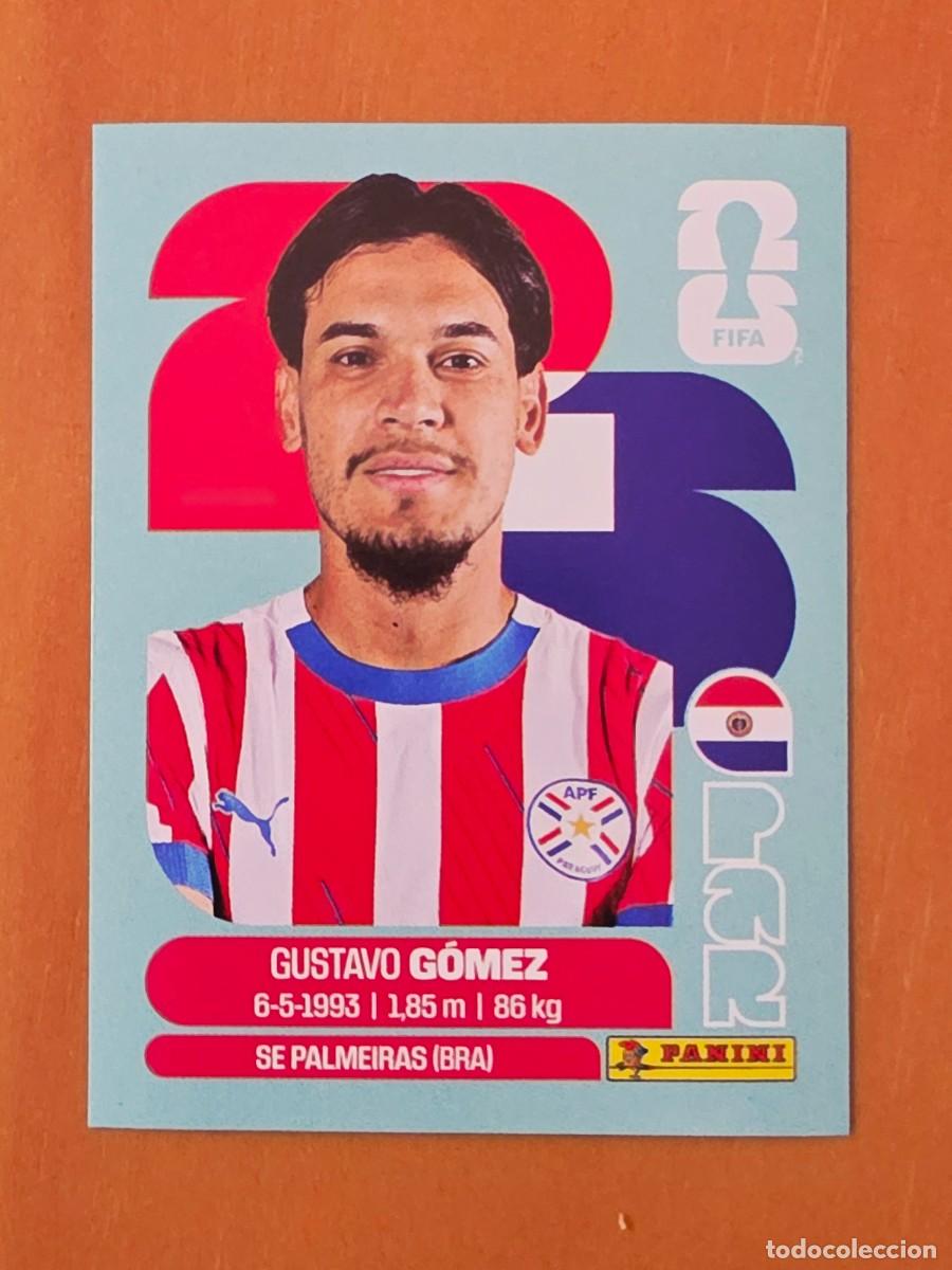 Cromos de F&uacute;tbol: PAR 4 Gustavo G&oacute;mez, Paraguay, Panini FIFA World Cup Mundial 2026 Sticker