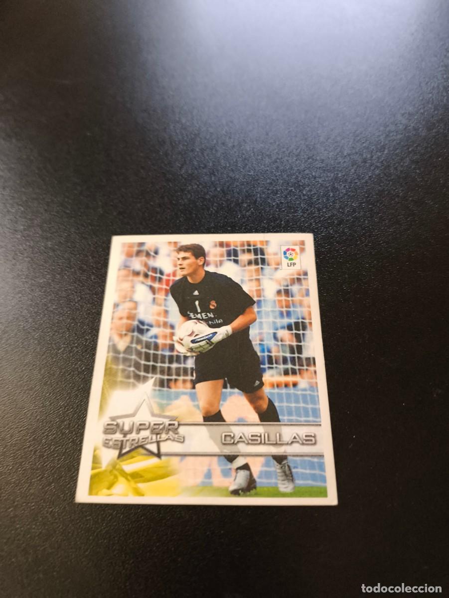 Cartes &agrave; collectionner de Football: CASILLAS REAL MADRID SUPER ESTRELLAS 10 SUPERLIGA DE ESTRELLAS PANINI 2002 2003 NUEVO SIN PEGAR