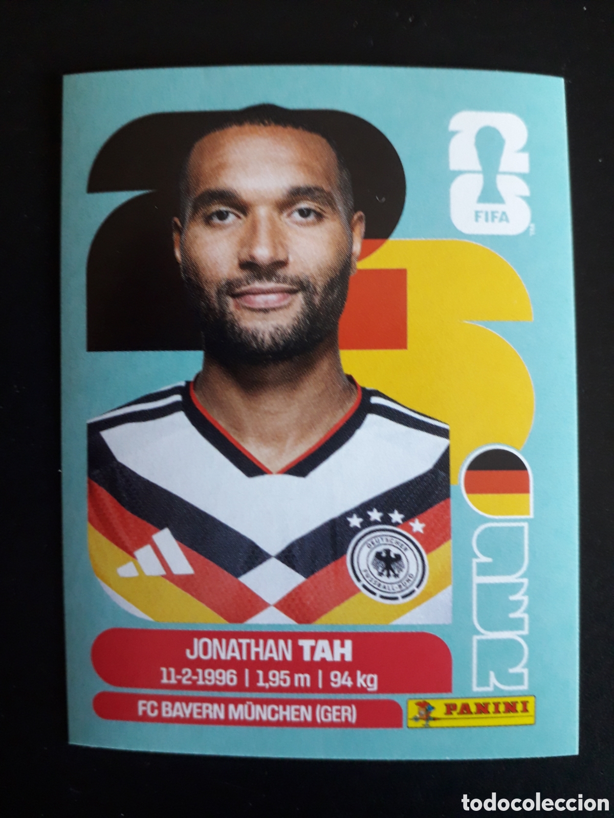 Cartes &agrave; collectionner de Football: TAH ALEMANIA GER 3 MUNDIAL F&Uacute;TBOL 2026 FIFA WORLD CUP PANINI SIN PEGAR PEDIDO M&Iacute;NIMO 3&euro;
