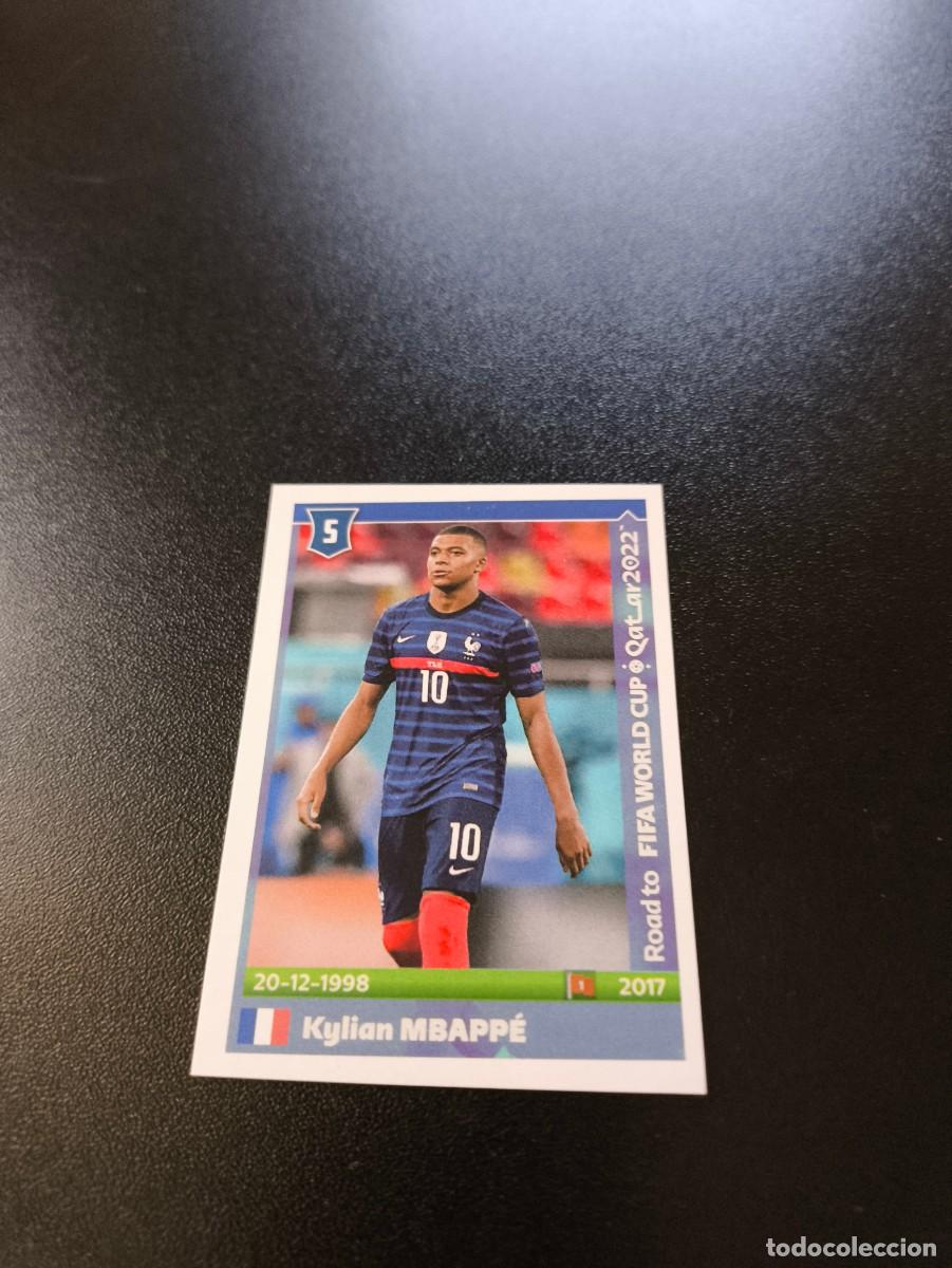 Cartes &agrave; collectionner de Football: 225 FRANCE FRANCIA KYLIAN MBAPPE ROAD TO FIFA WORLD QATAR MUNDIAL 2022 ALBUM PANINI LIGA NO ESTE